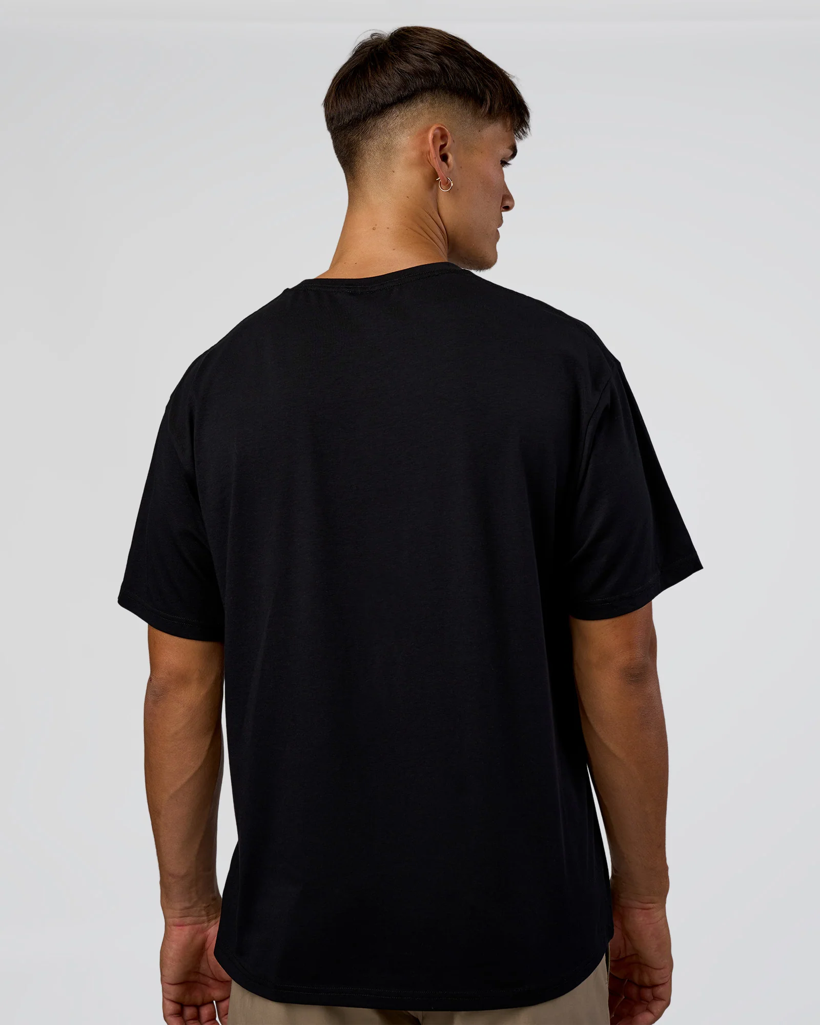 1% Better Every Day EST FLXCotton Oversized Tee - Black - Image 5