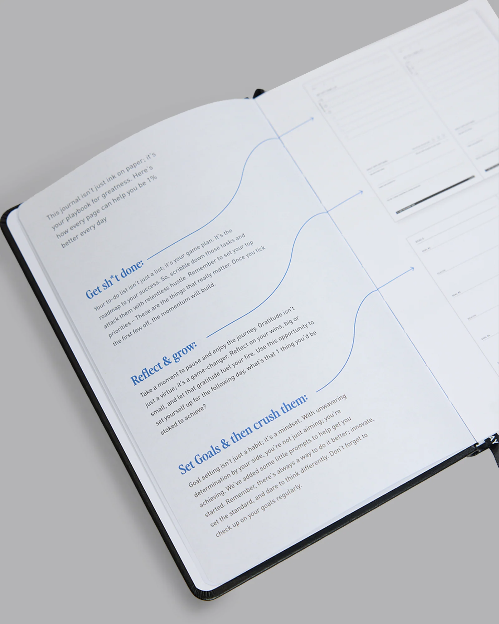1% Better Journal - Black - Image 2