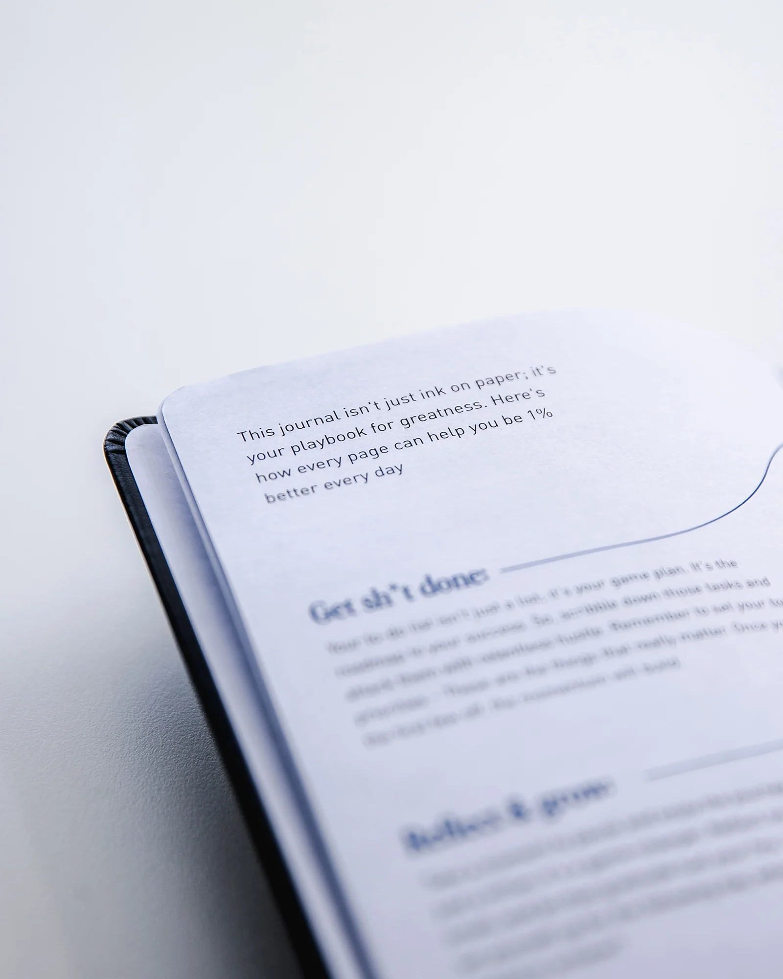 1% Better Journal - Black - Image 7