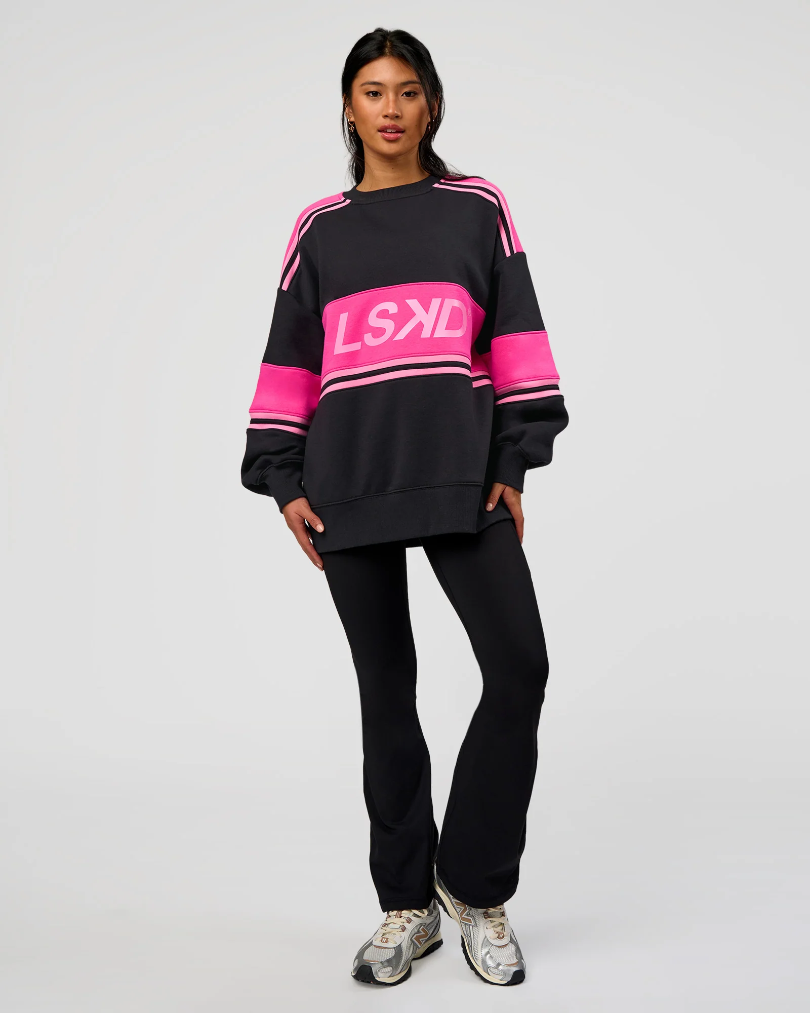 A-Team Sweater Oversize - Caviar-Ultra Pink-Candy Pink - Image 11