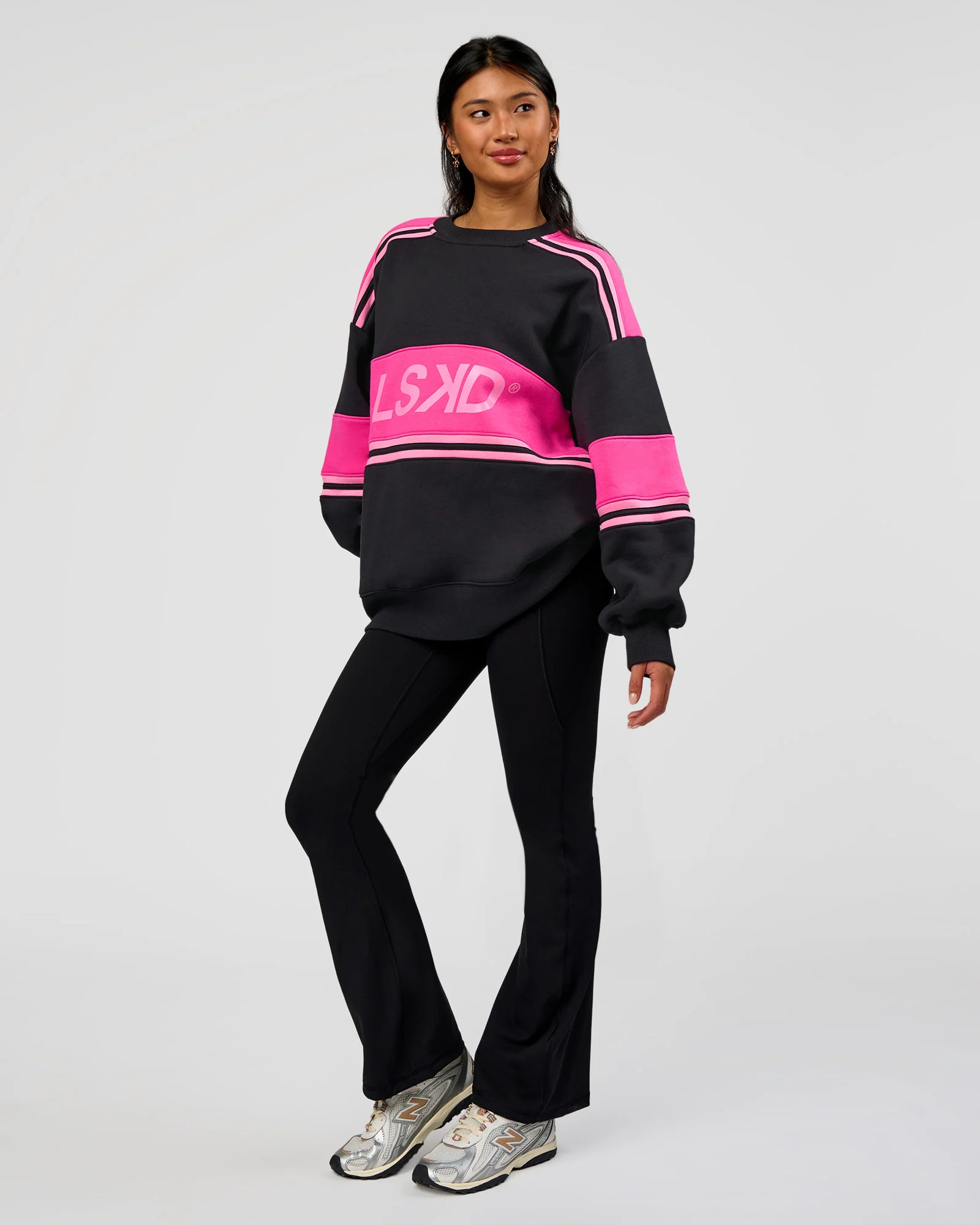 A-Team Sweater Oversize - Caviar-Ultra Pink-Candy Pink - Image 3