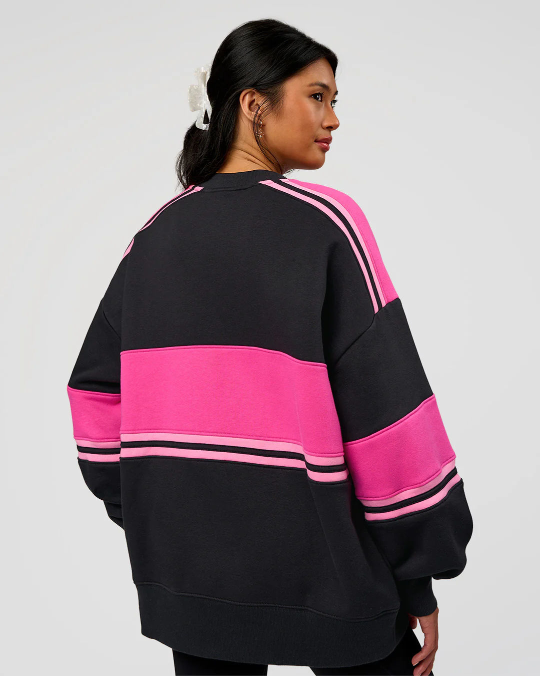 A-Team Sweater Oversize - Caviar-Ultra Pink-Candy Pink - Image 6