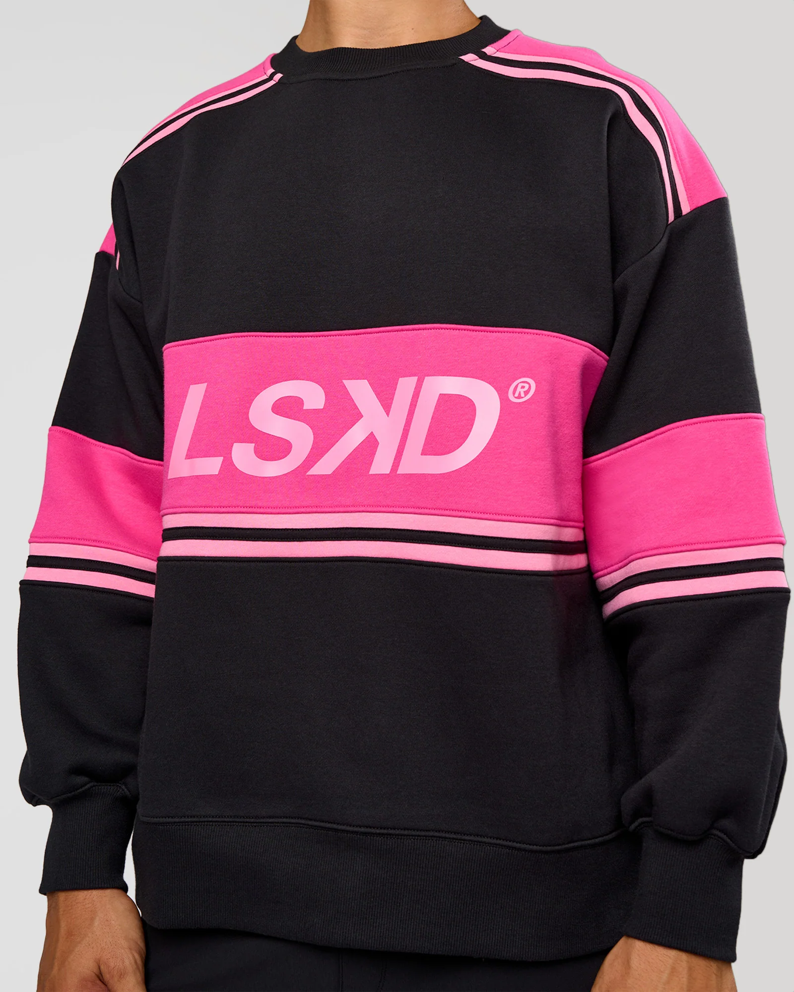 A-Team Sweater Oversize - Caviar-Ultra Pink-Candy Pink - Image 9