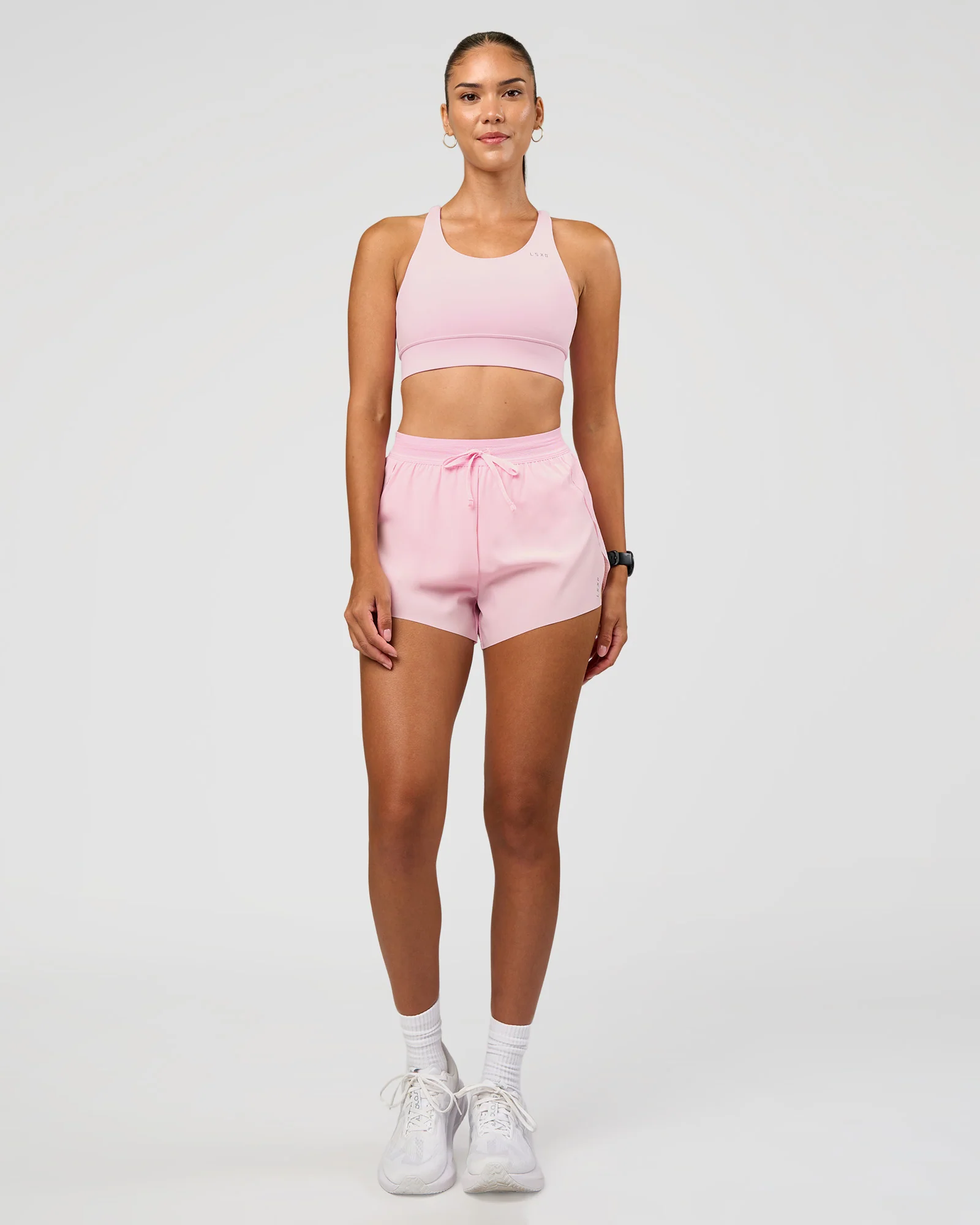 Accelerate 3" High-Rise Running Short - Marshmallow - Image 3