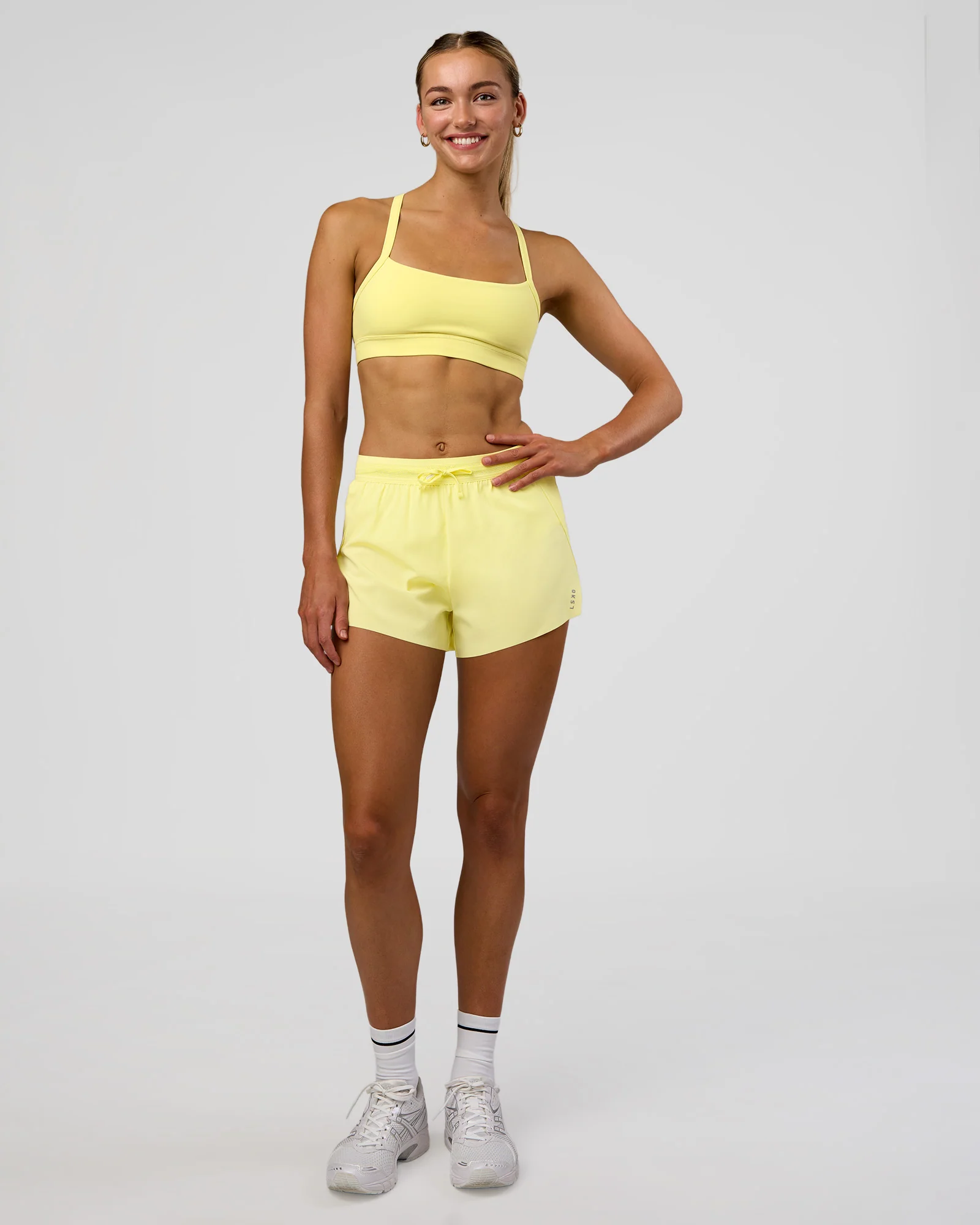 Accelerate 3" High-Rise Running Short - Yellow Fizz - Image 3