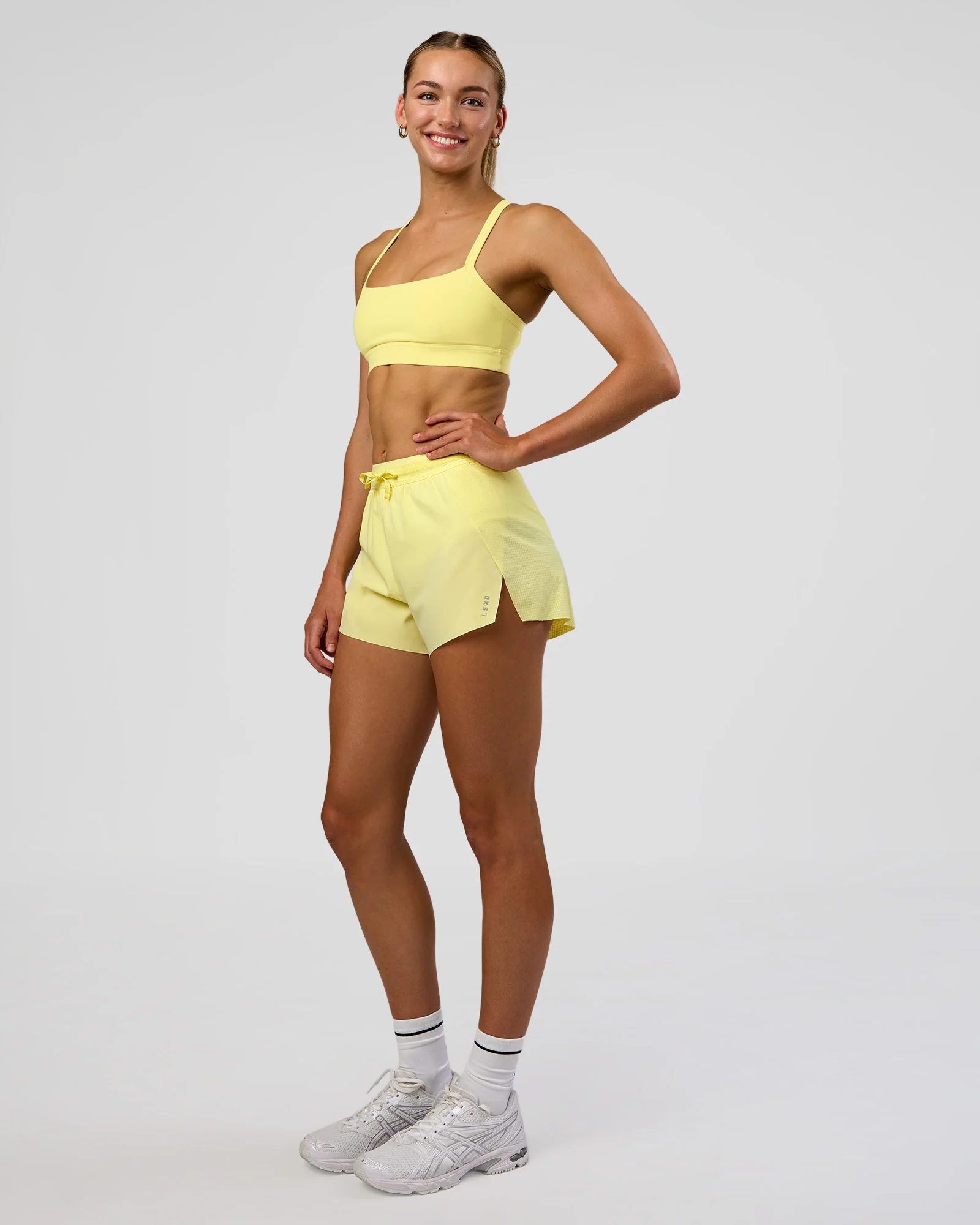 Accelerate 3" High-Rise Running Short - Yellow Fizz - Image 5
