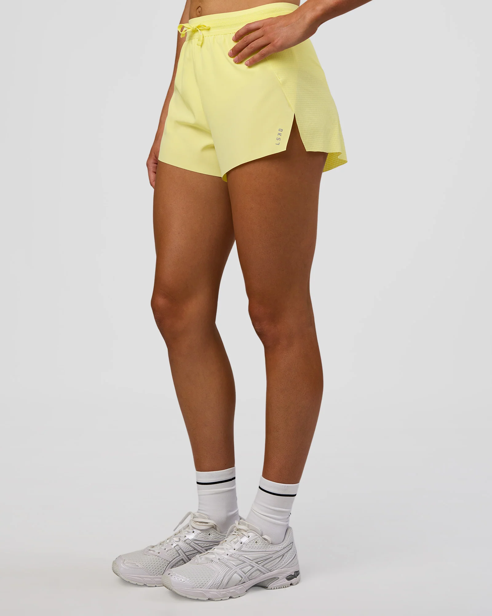 Accelerate 3" High-Rise Running Short - Yellow Fizz - Image 7