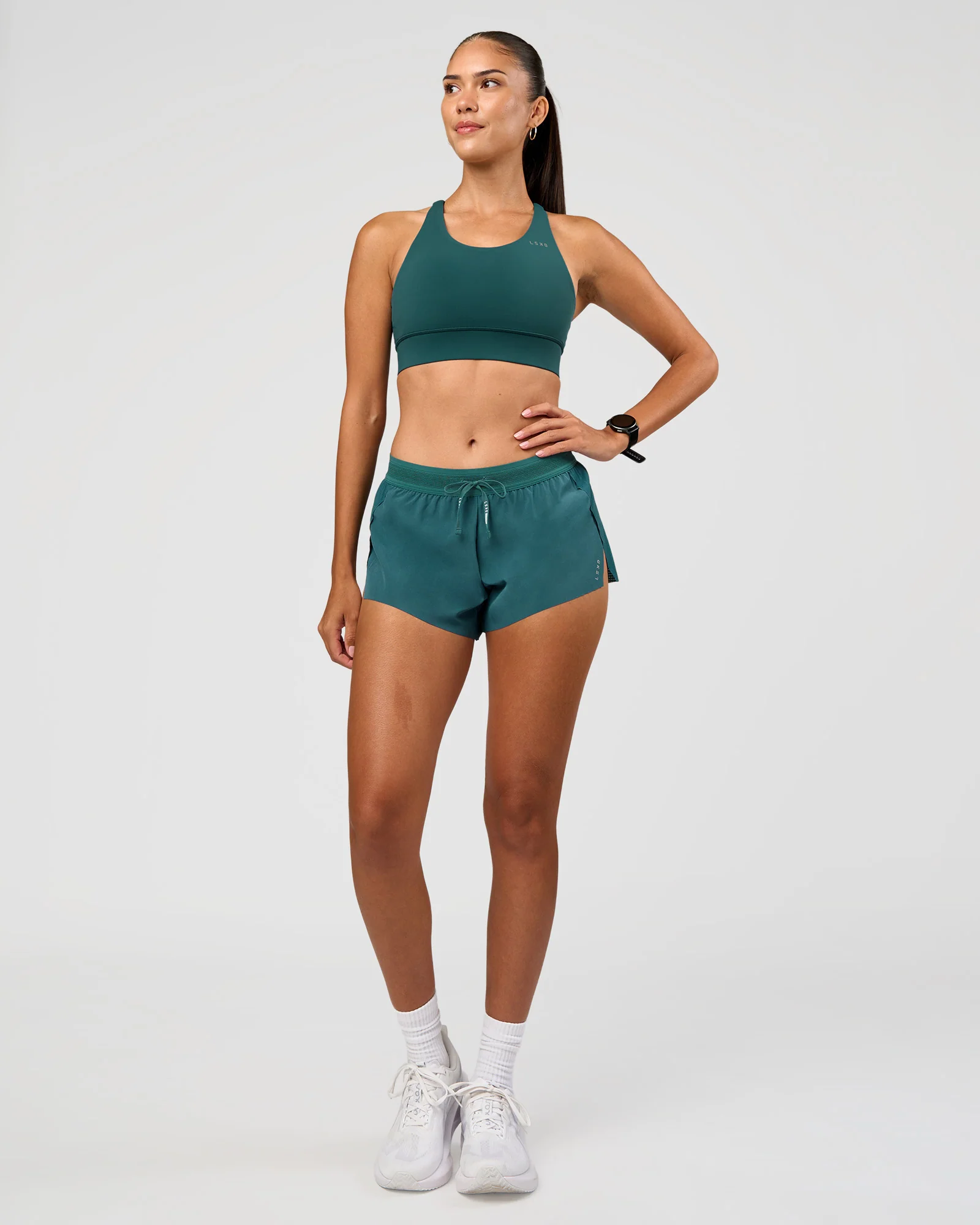 Accelerate 3" Mid-Rise Running Short - Transformative Teal - Image 7