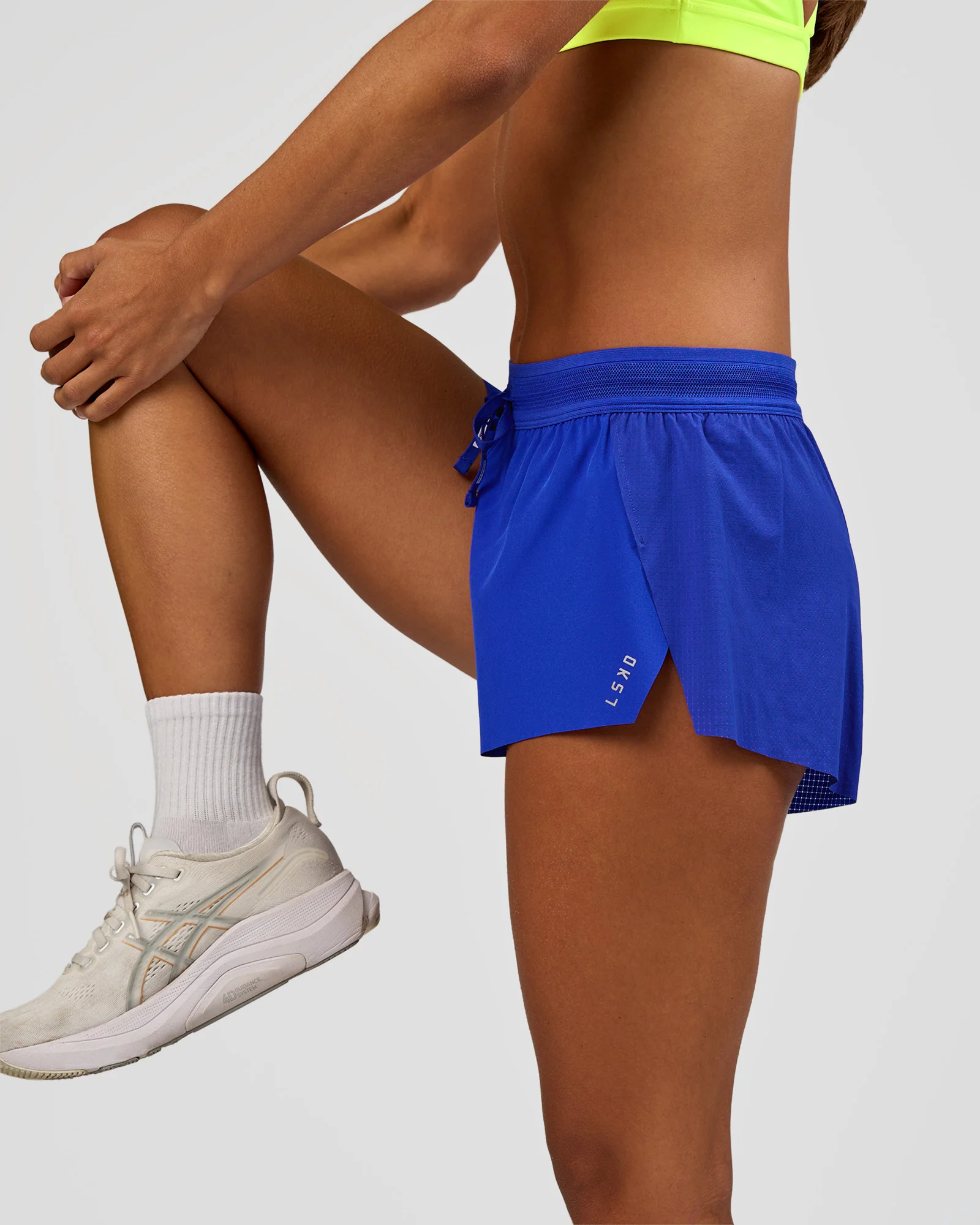 Accelerate 3" Mid-Rise Running Short - Electric Indigo - Image 8