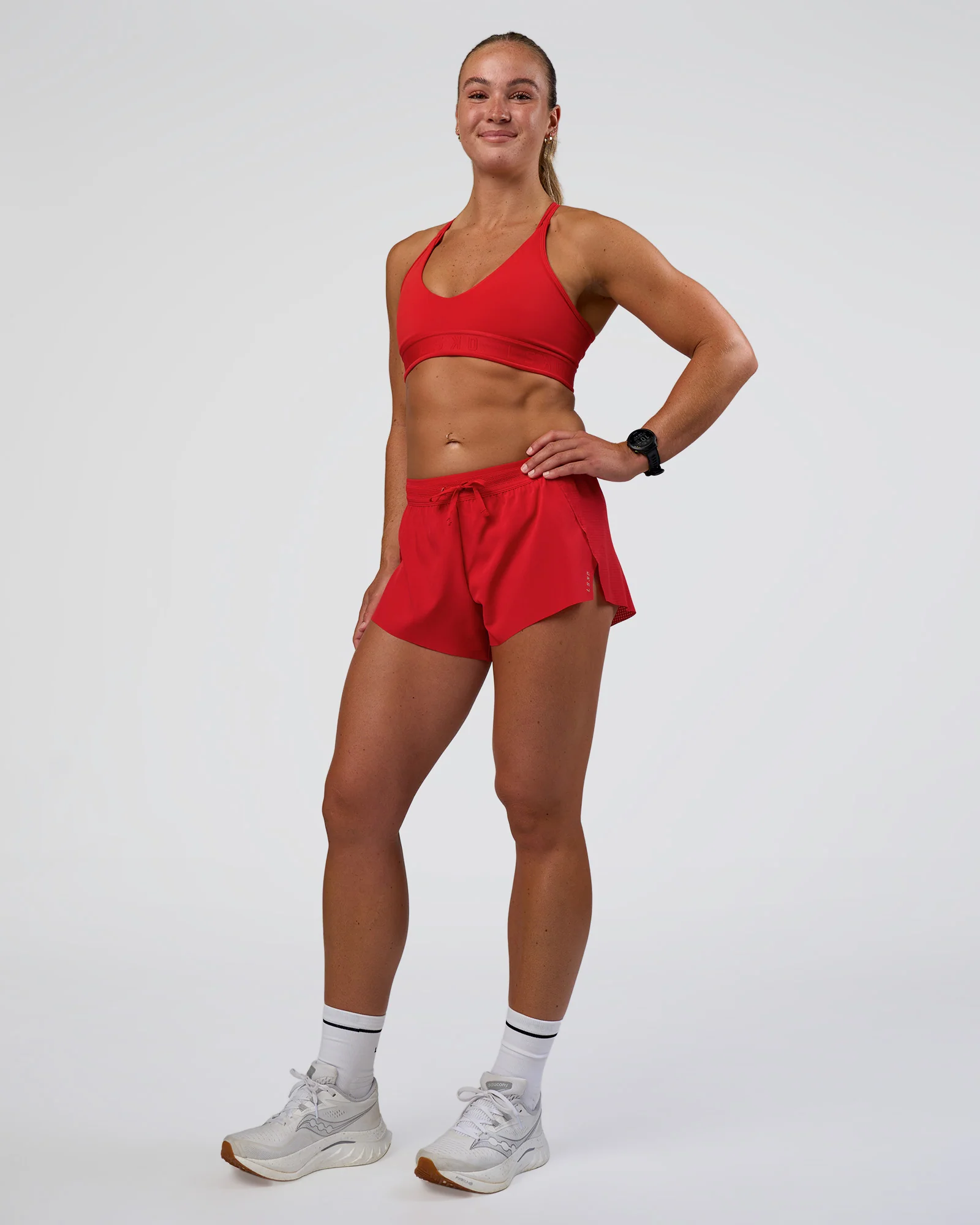 Accelerate 3" Mid-Rise Running Short - Flame - Image 5