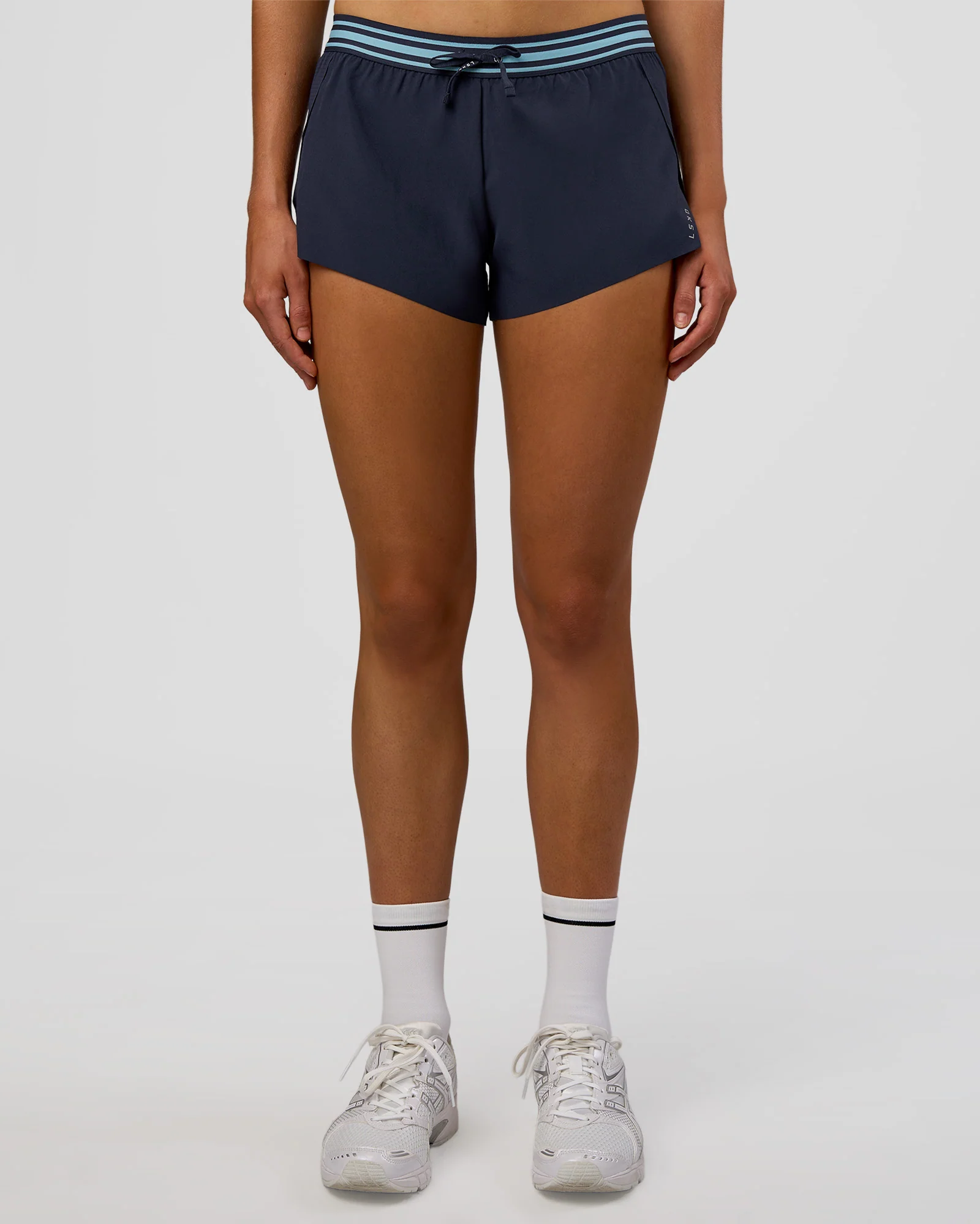 Accelerate 3" Mid-Rise Running Short - Future Navy-Baltic Sea - Image 3