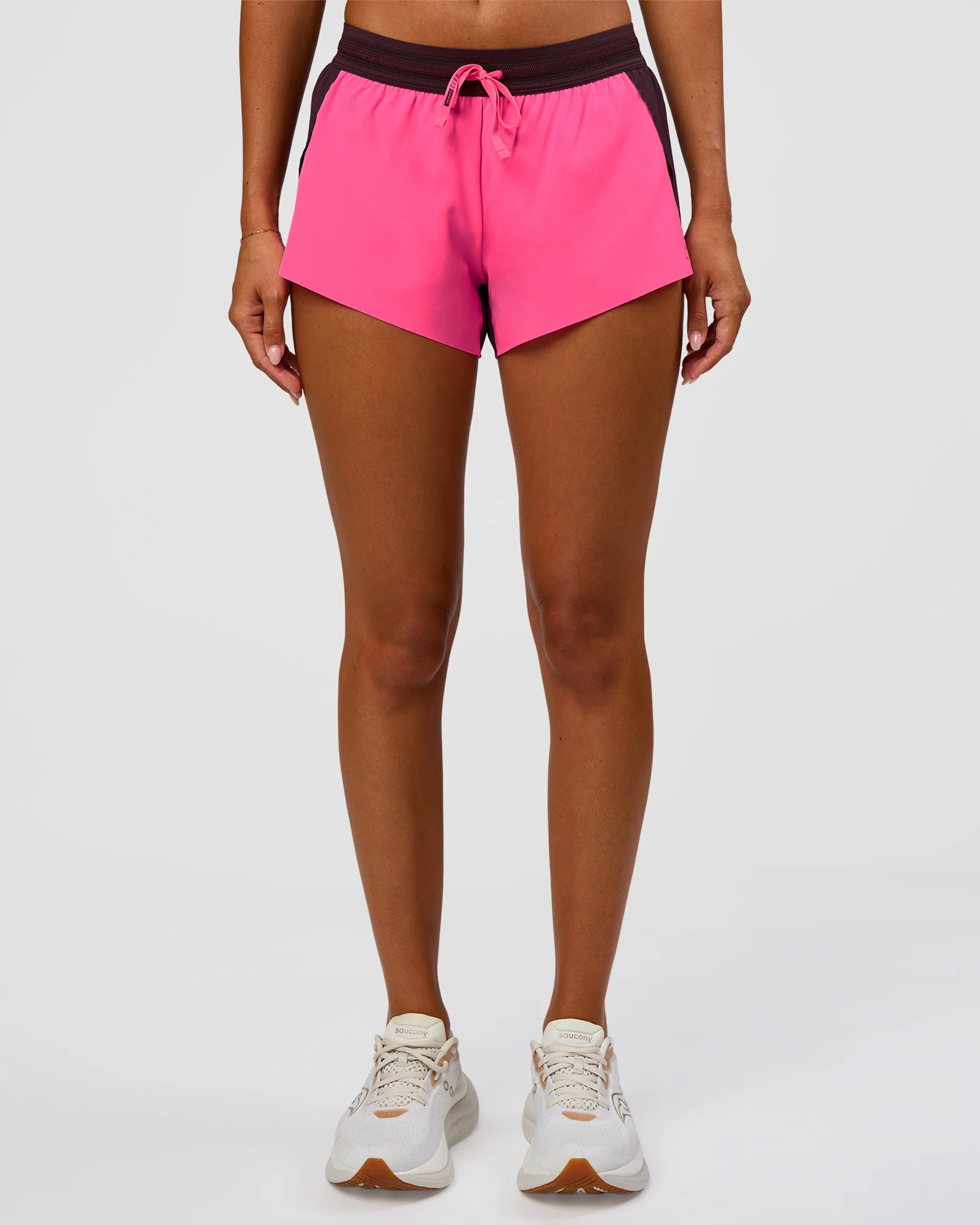 Accelerate 3" Mid-Rise Running Short - Midnight Plum-Sugar Plum - Image 6