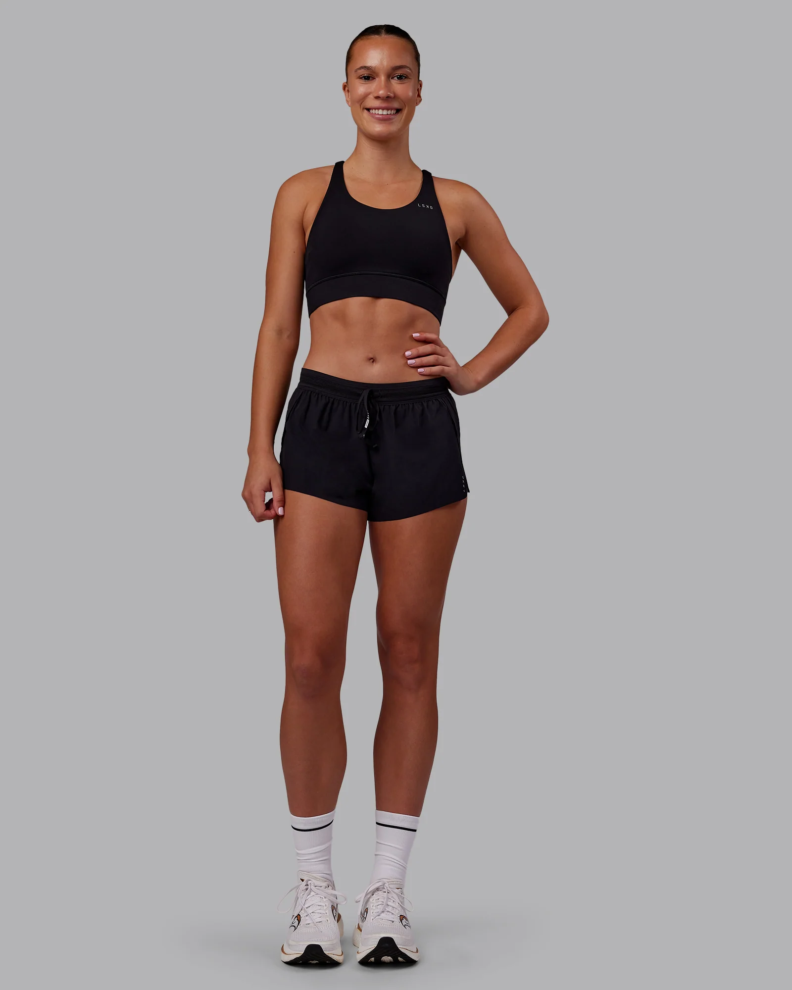 Accelerate 3" Mid-Rise Running Short - Black - Image 7