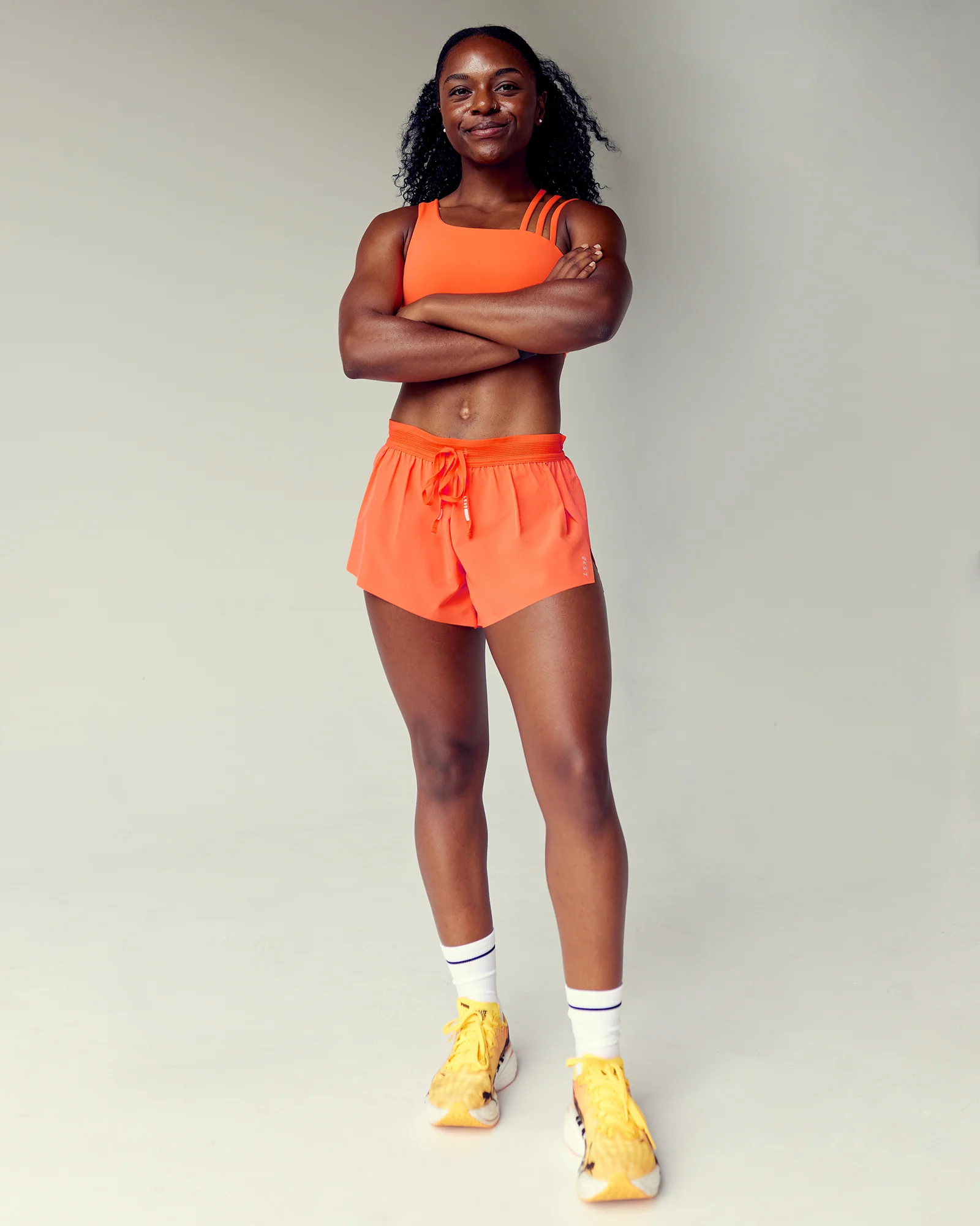 Accelerate 3" Run Short - Ultra Orange - Image 4