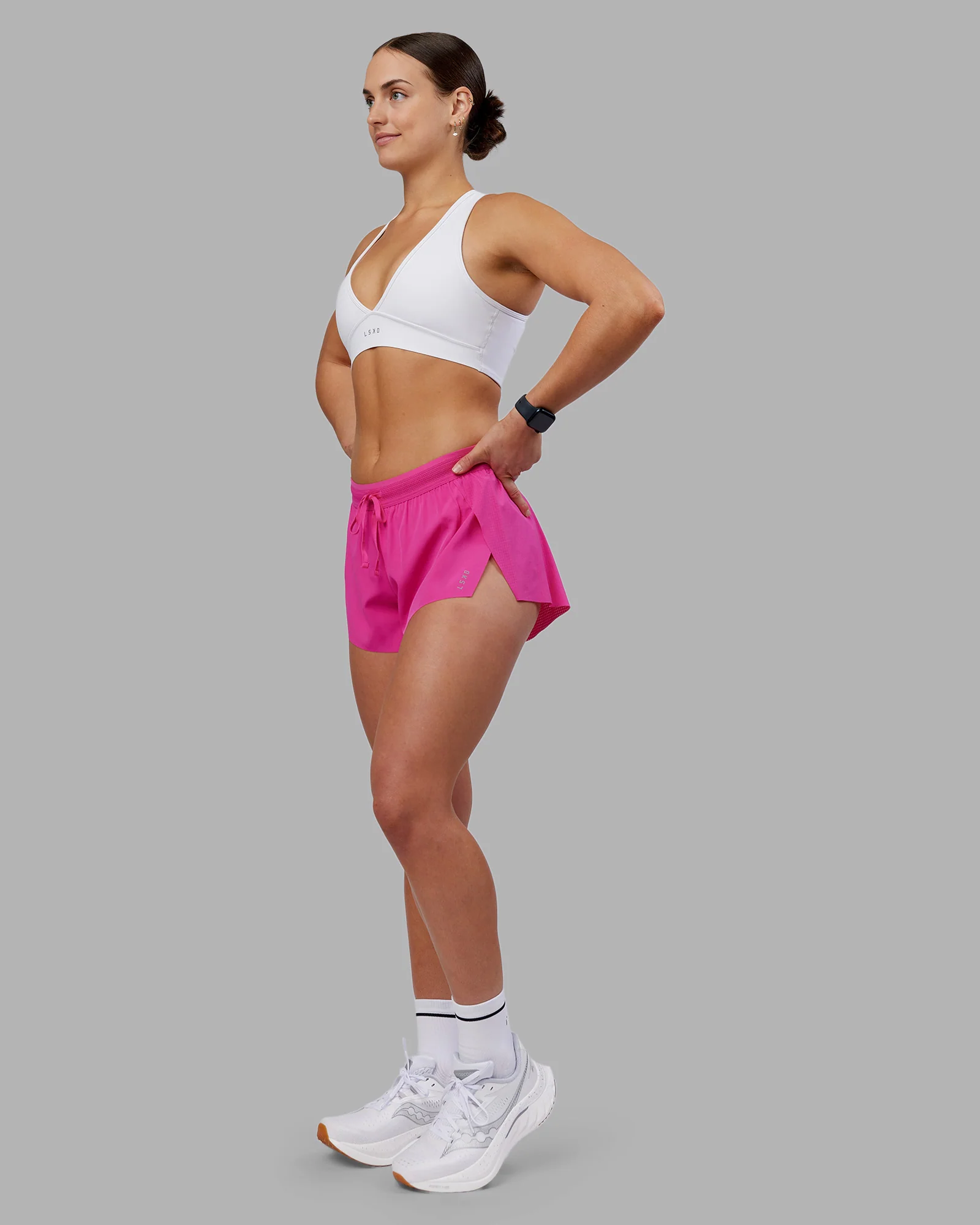 Accelerate 3" Mid-Rise Running Short - Ultra Pink - Image 5