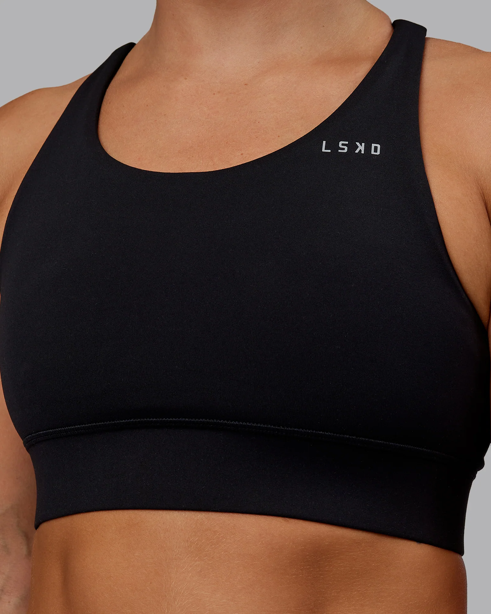 Accelerate Sports Bra - Black - Image 4