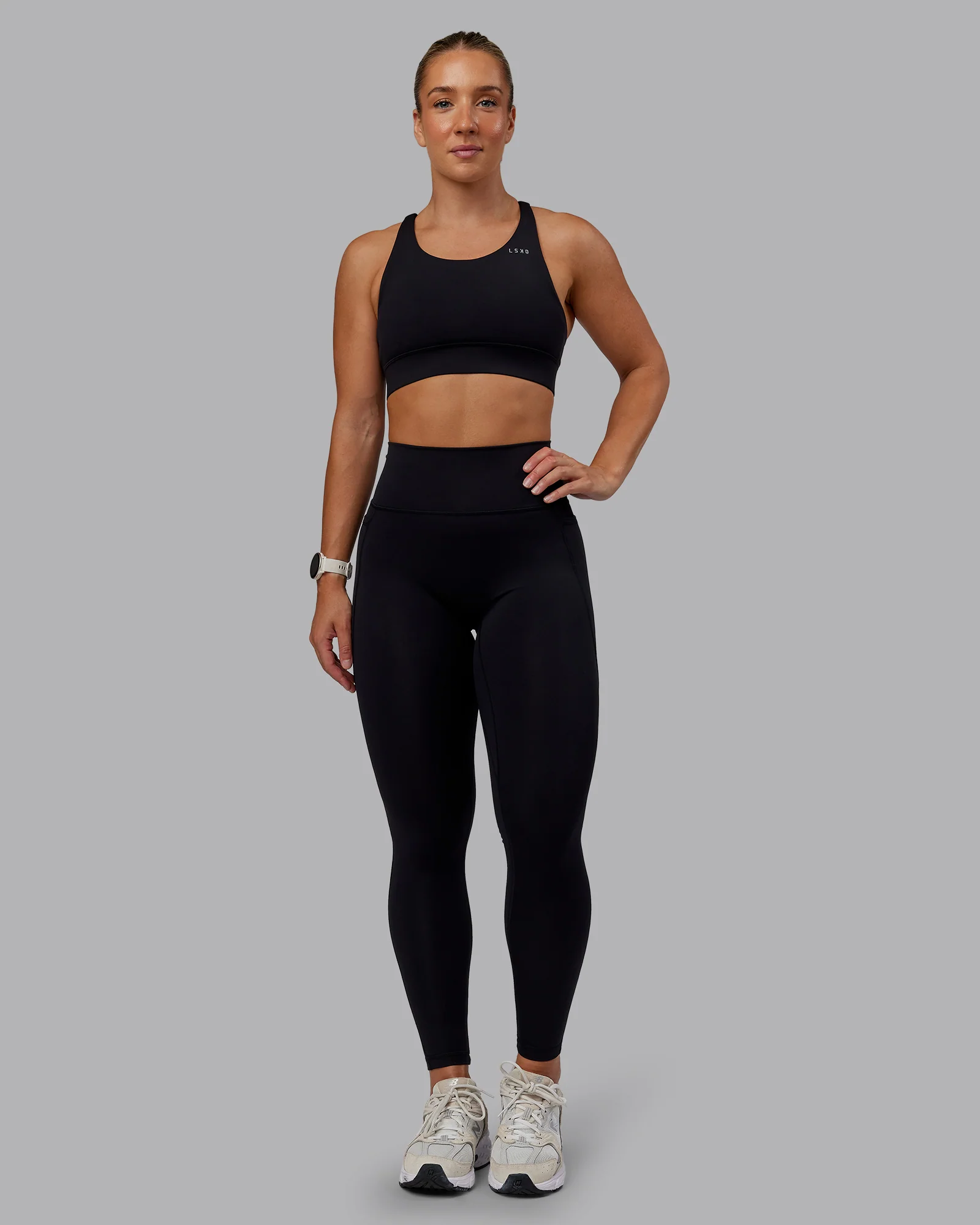 Accelerate Sports Bra - Black - Image 5
