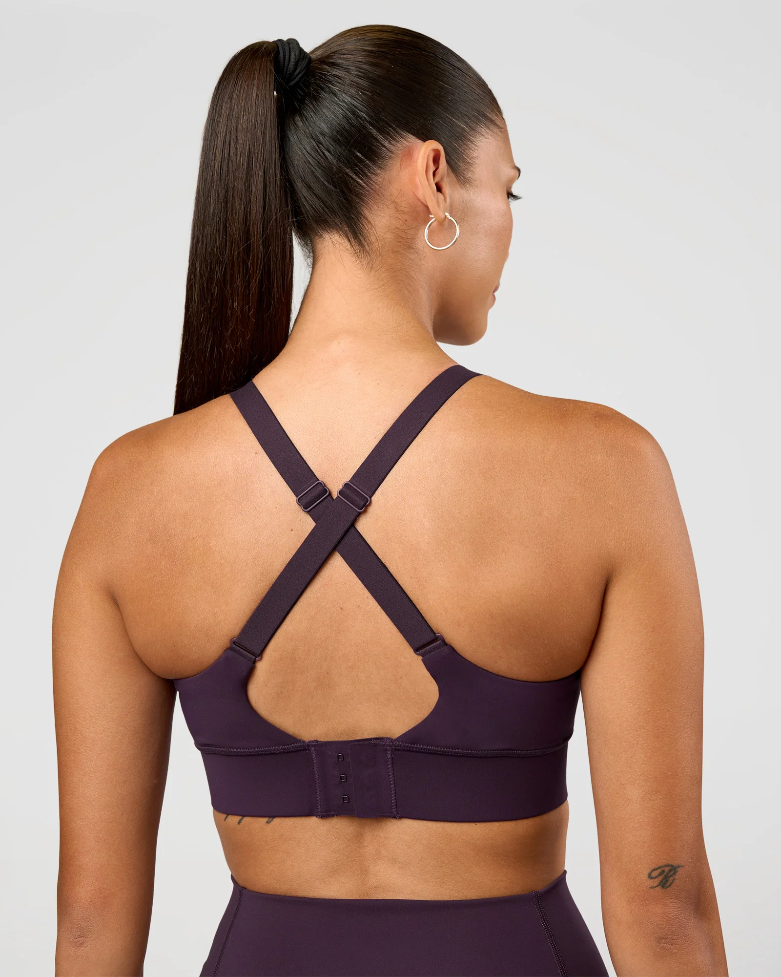 Accelerate Sports Bra - Midnight Plum - Image 2