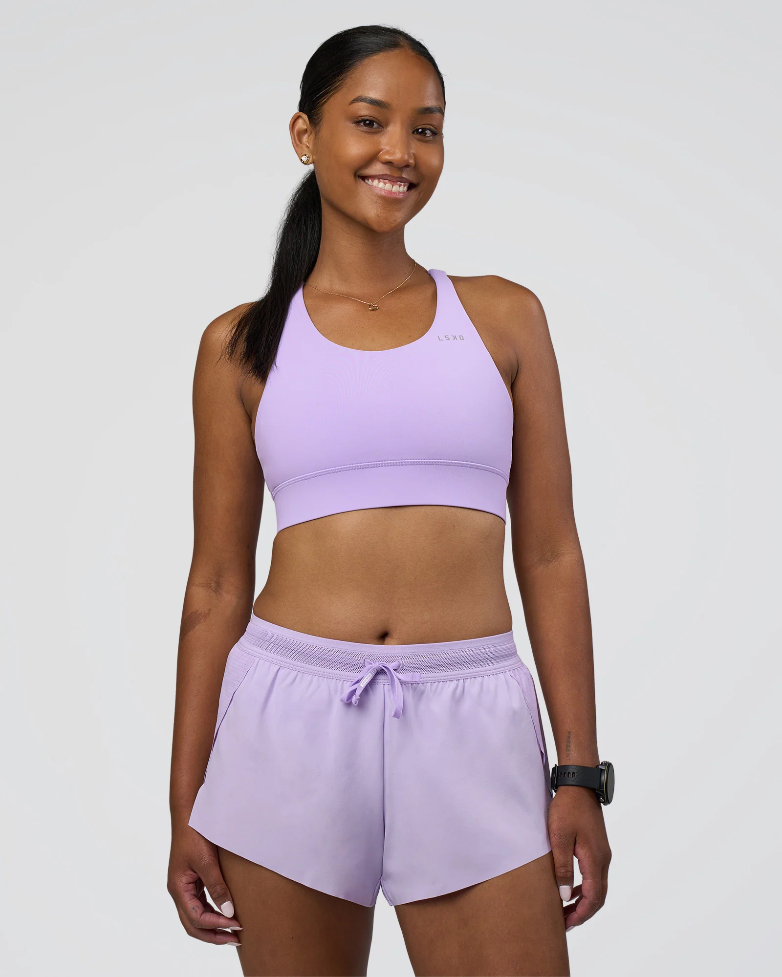Accelerate Sports Bra - Pale Lilac - Image 4