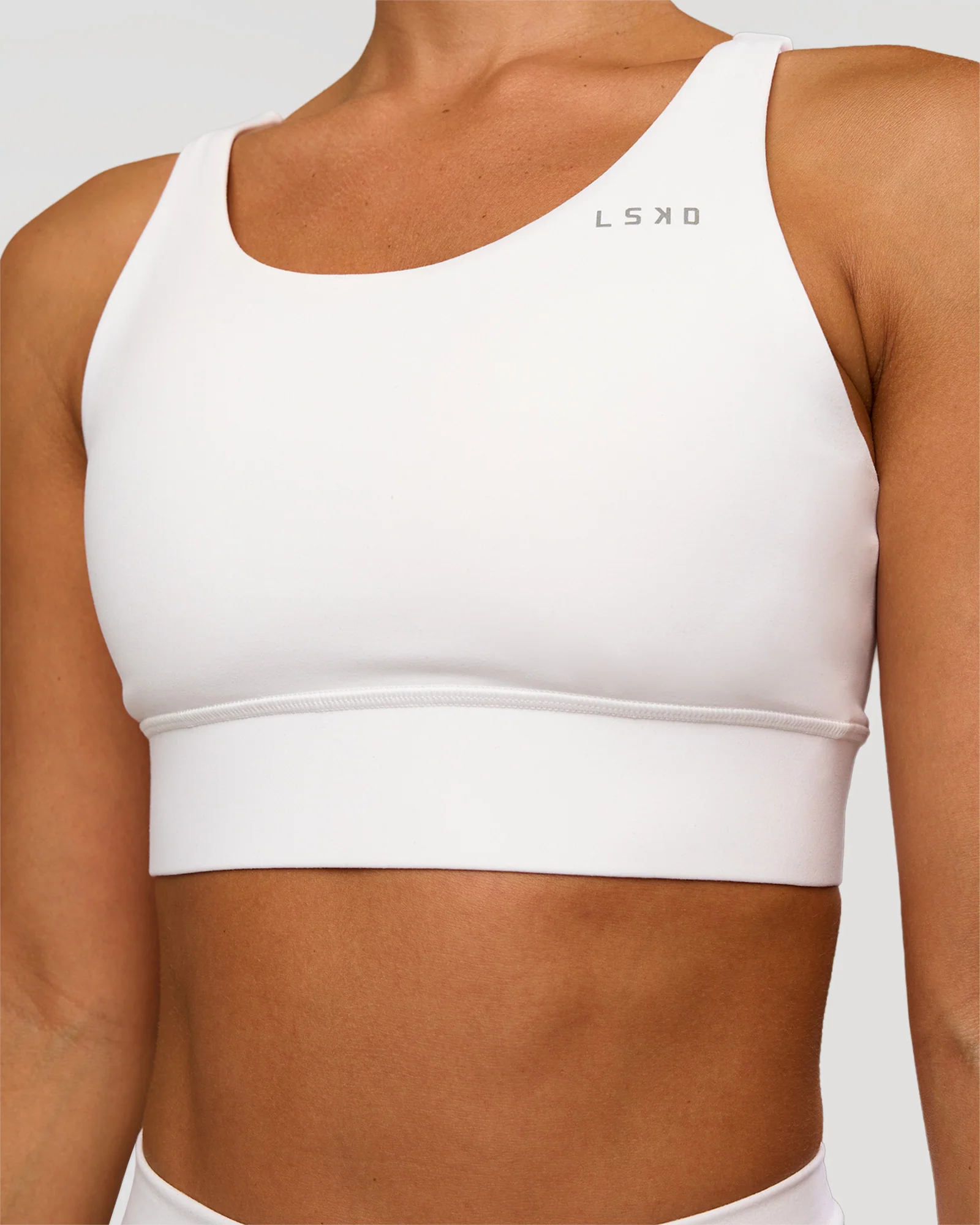 Accelerate Sports Bra - White - Image 4