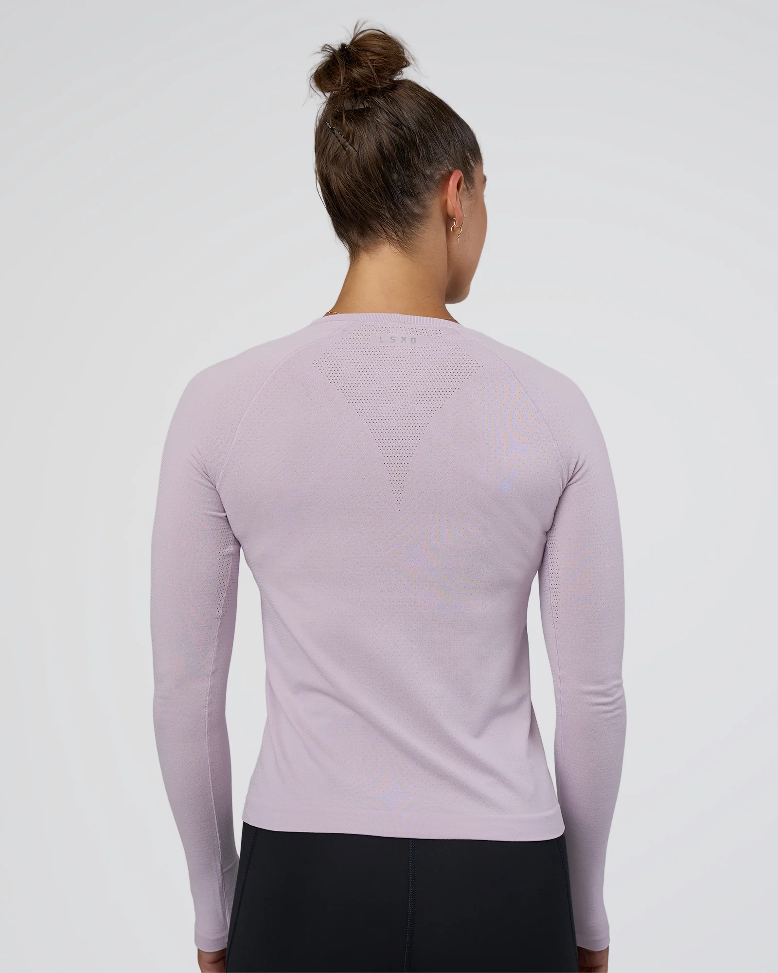 AeroFLX+ Seamless Long Sleeve Tee - Fair Orchid/Fair Orchid - Image 6