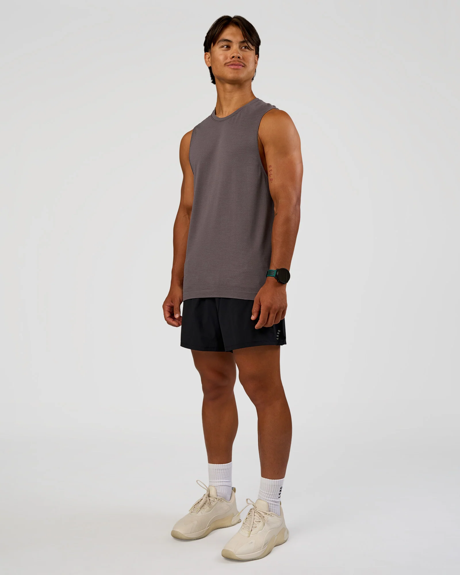 AeroFLX+ Seamless Muscle Tank - Duskstone/Duskstone - Image 2