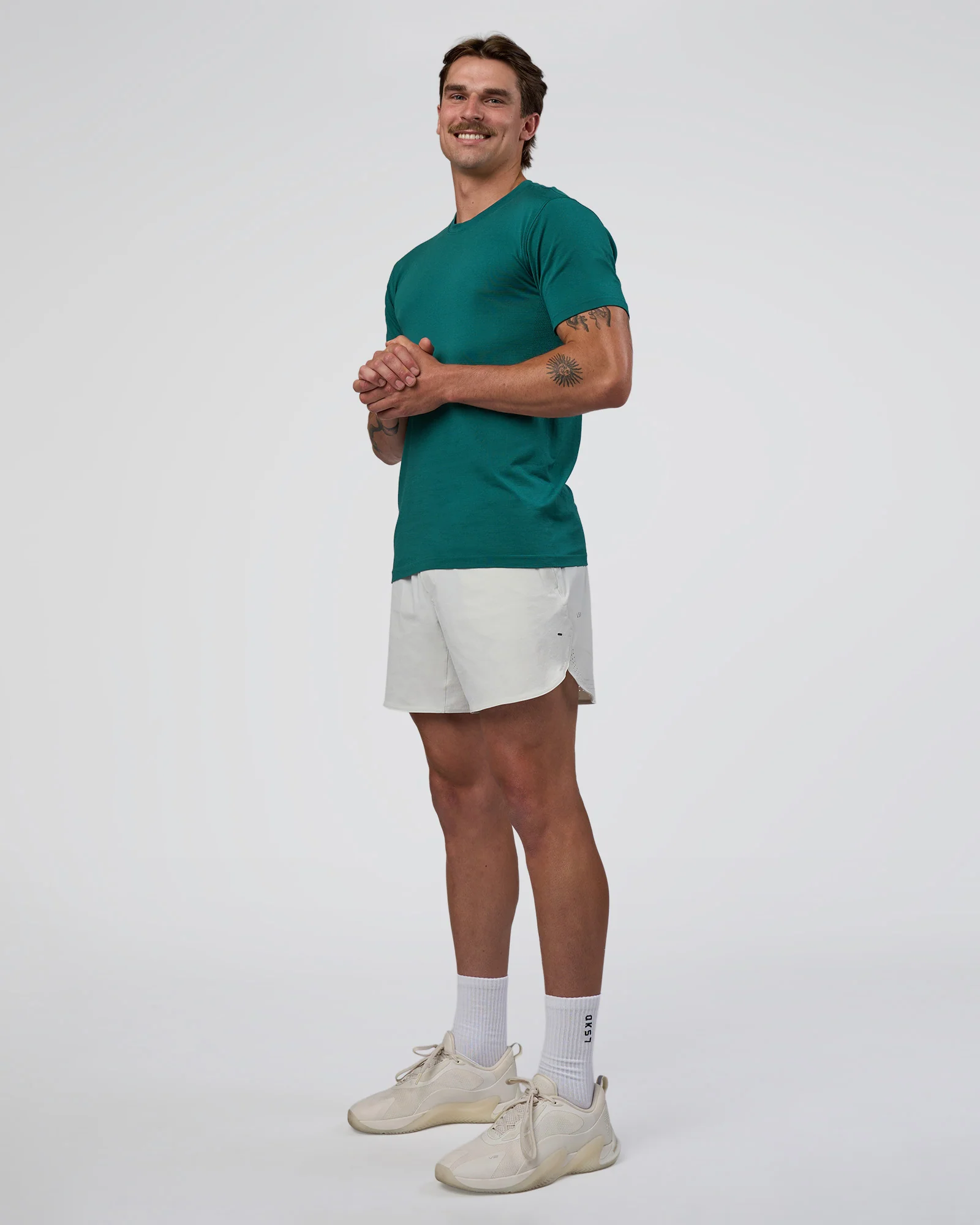 AeroFLX+ Seamless Set In Tee - Teal/Teal - Image 2