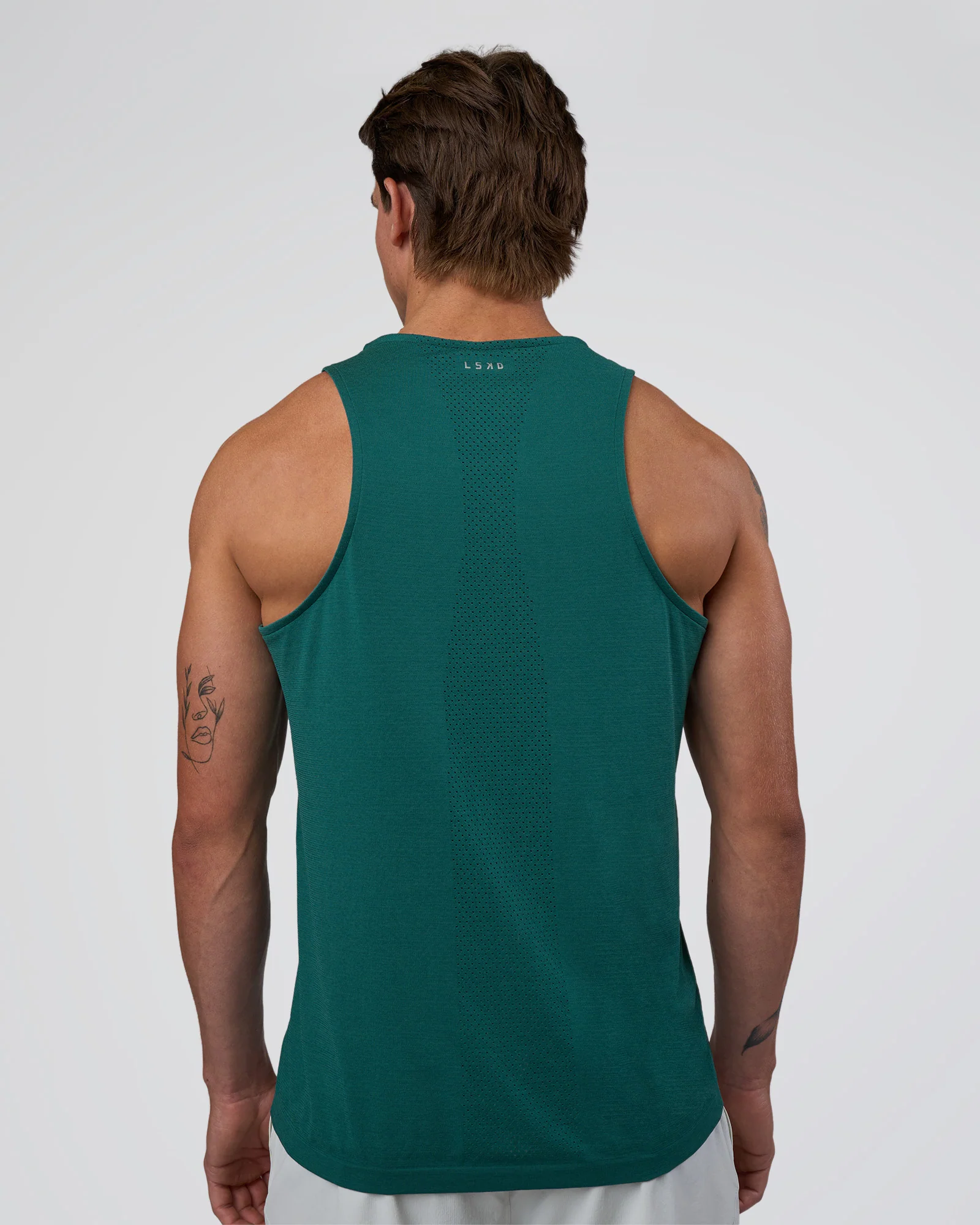 AeroFLX+ Seamless Tank - Transformative Teal/Transformative Teal - Image 3