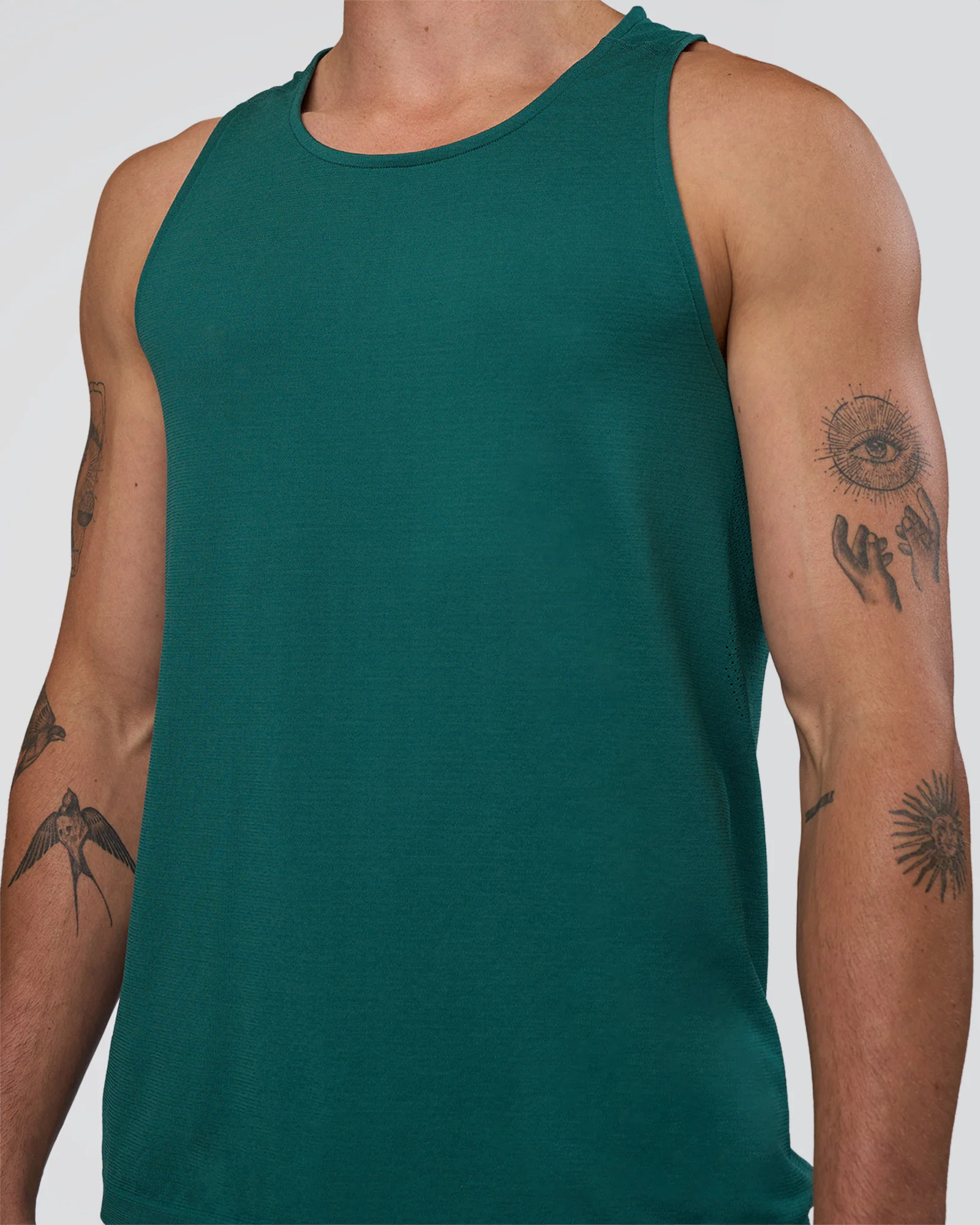 AeroFLX+ Seamless Tank - Transformative Teal/Transformative Teal - Image 4