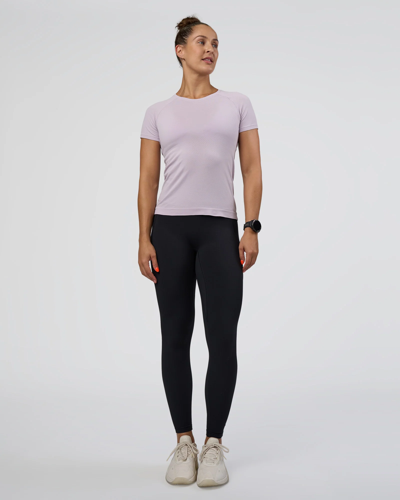 AeroFLX+ Seamless Tee - Fair Orchid/Fair Orchid - Image 5