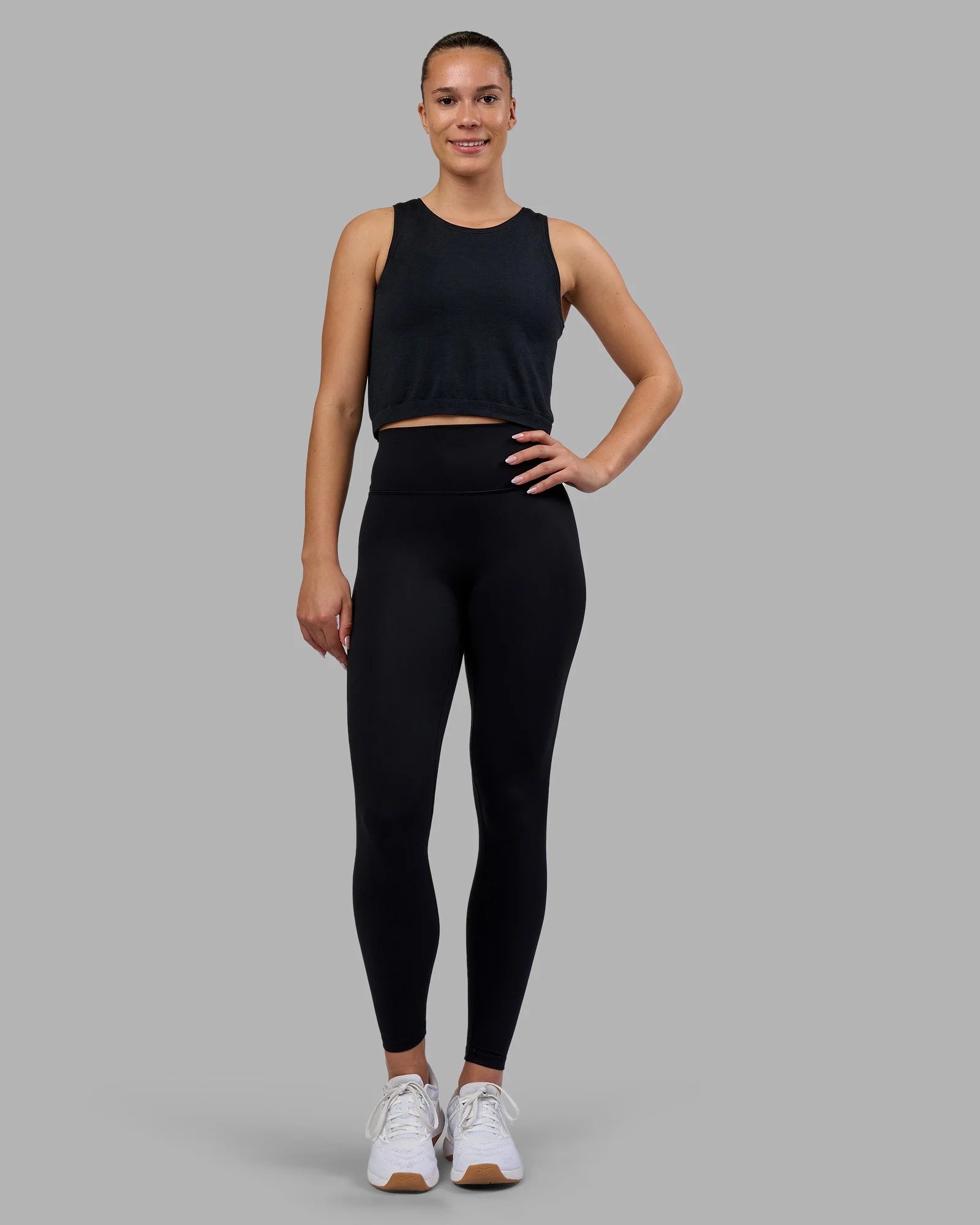 AeroFLX+ Seamless Skimmer Tank - Black Marl - Image 3