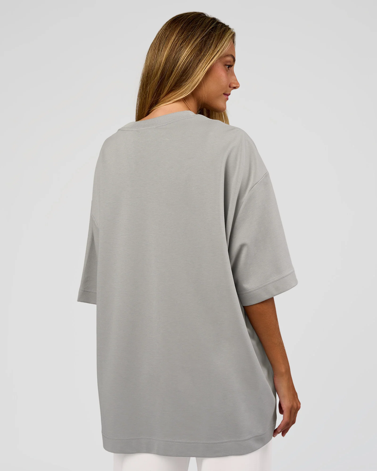 AfterDark ZeroCrease Oversized Tee - Alloy - Image 7