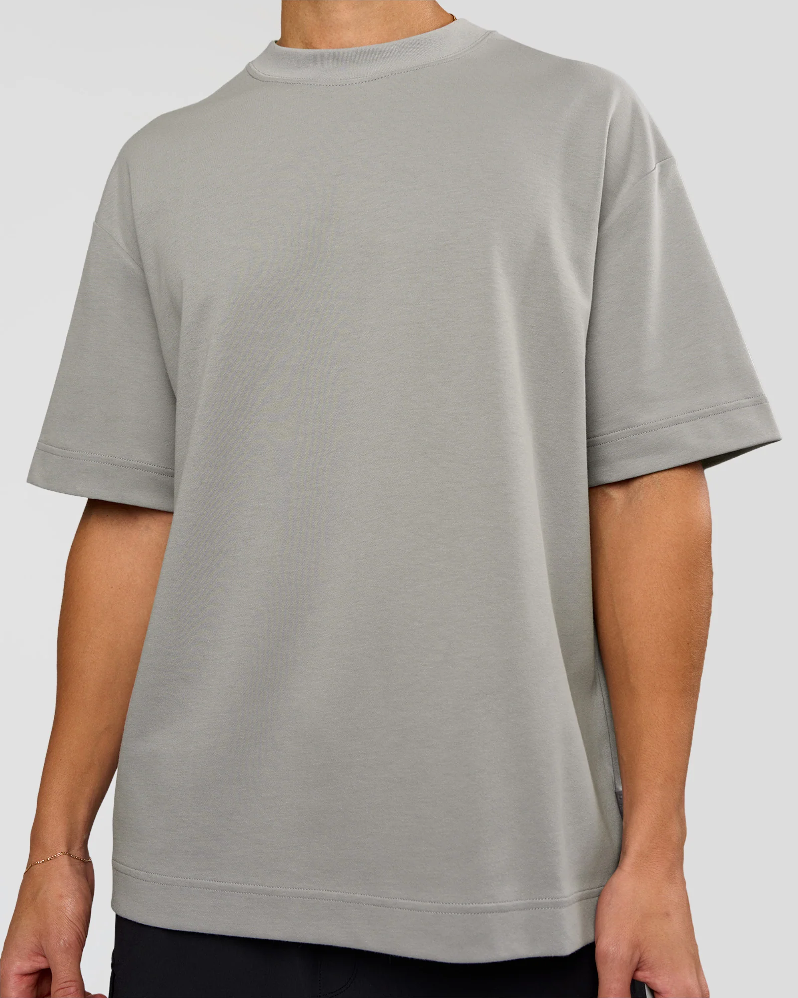 AfterDark ZeroCrease Oversized Tee - Alloy - Image 9