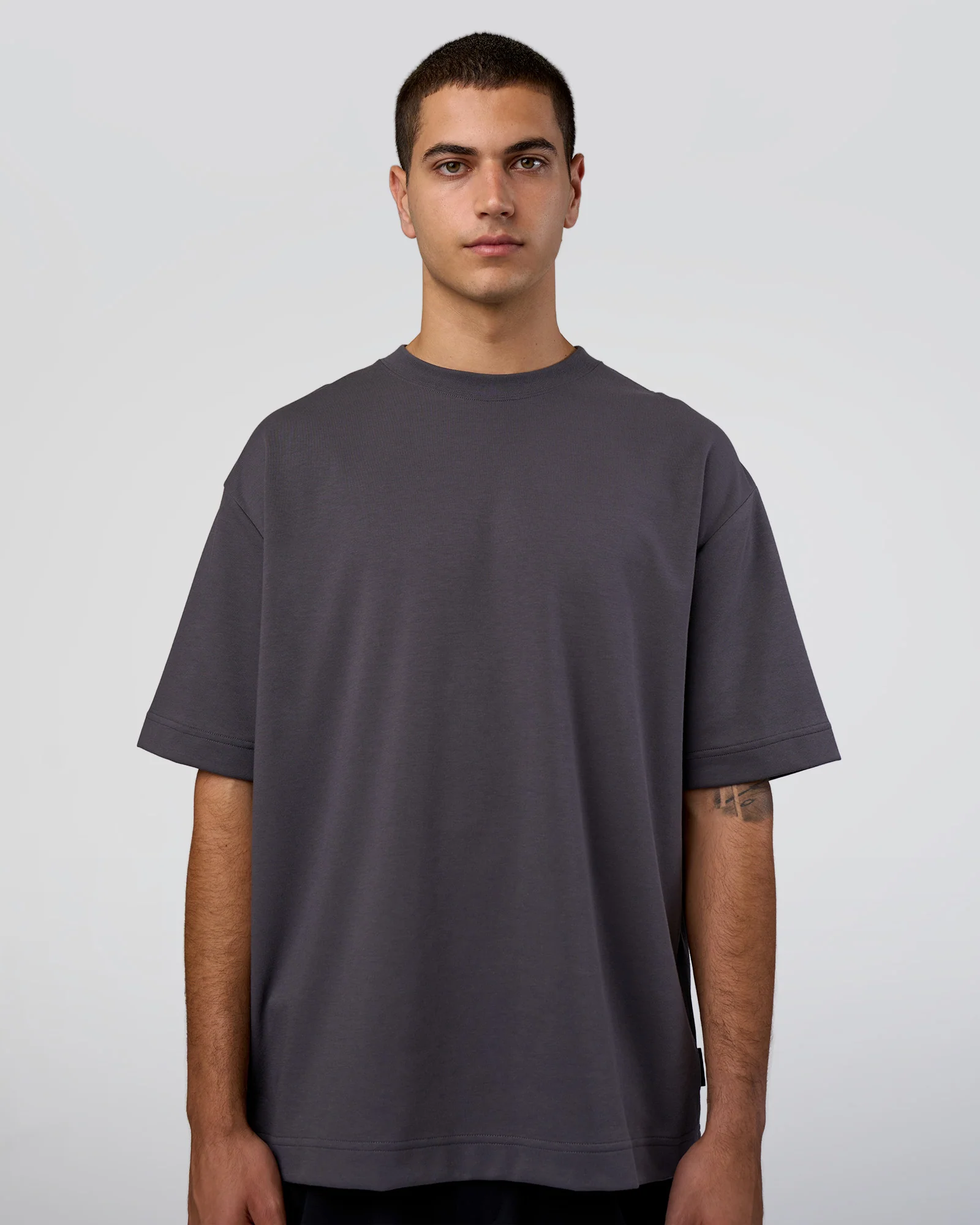 AfterDark ZeroCrease Oversized Tee - Dark Storm - Image 2