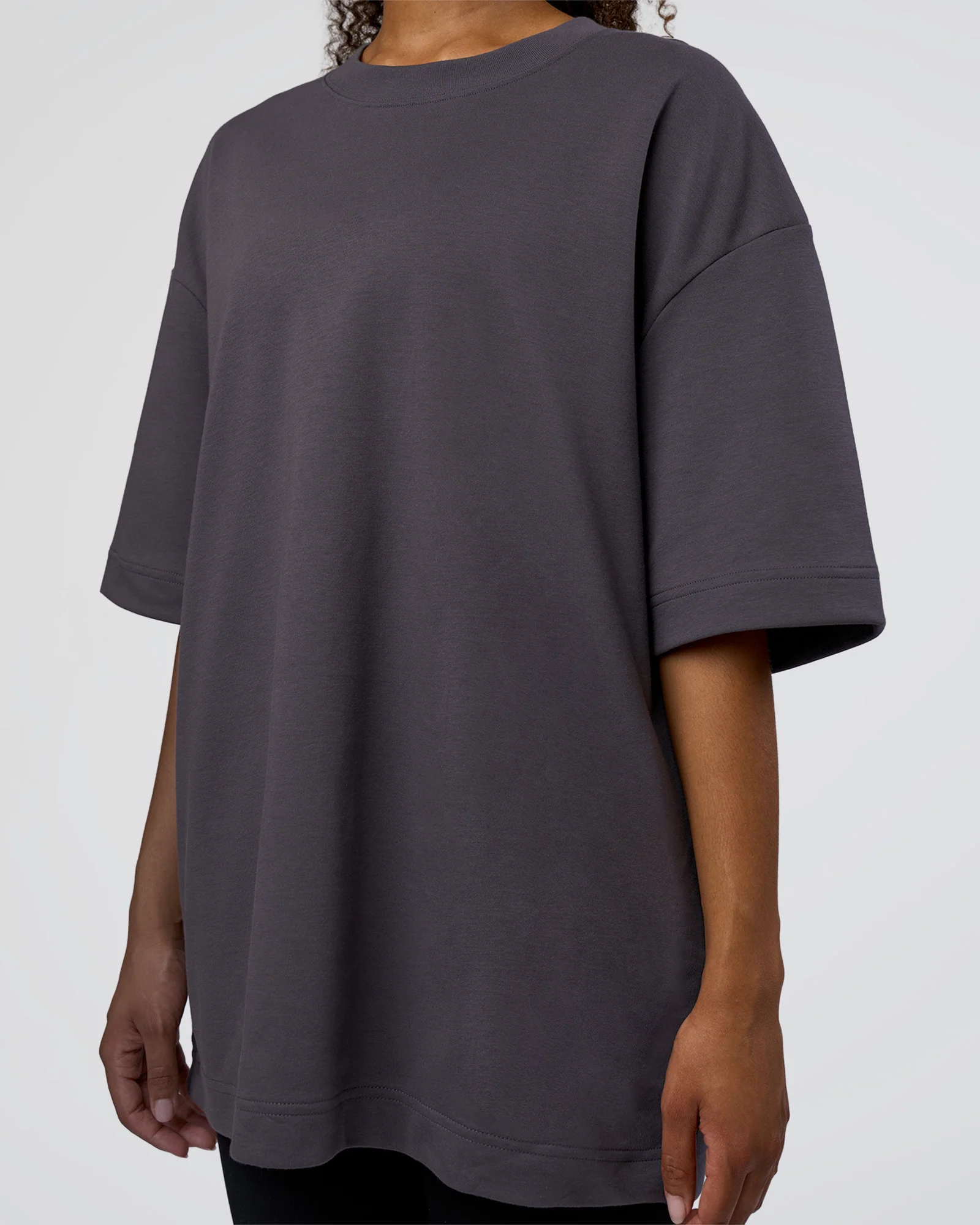 AfterDark ZeroCrease Oversized Tee - Dark Storm - Image 9