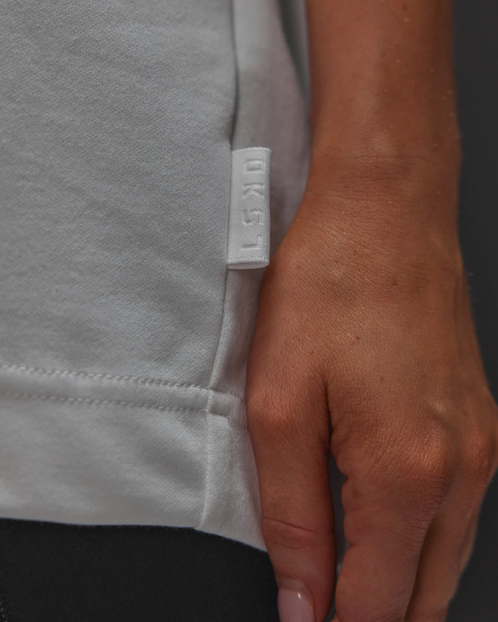 AfterDark ZeroCrease Oversized Tee - White - Image 16