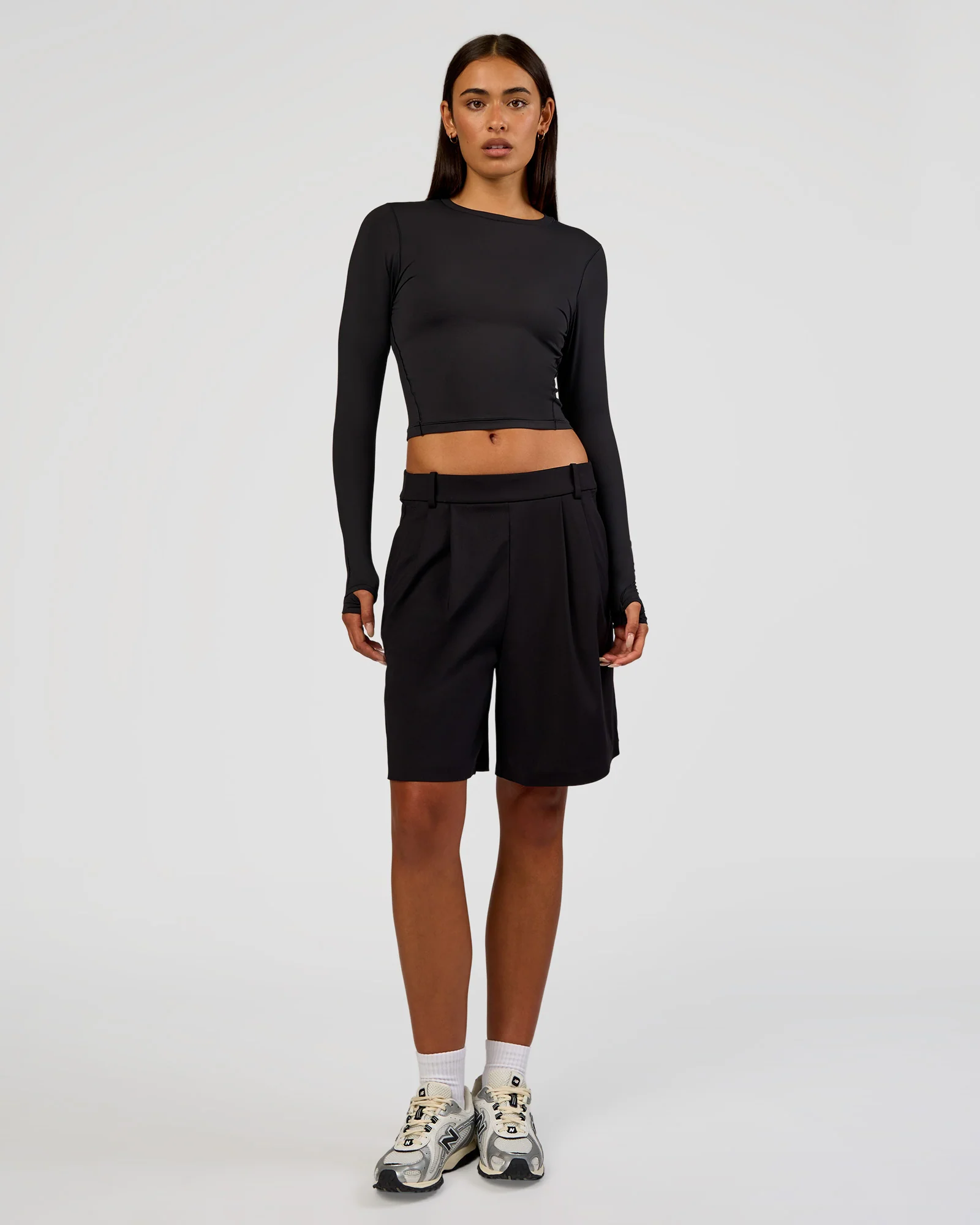 All Day Long Sleeve Tee - Black - Image 3