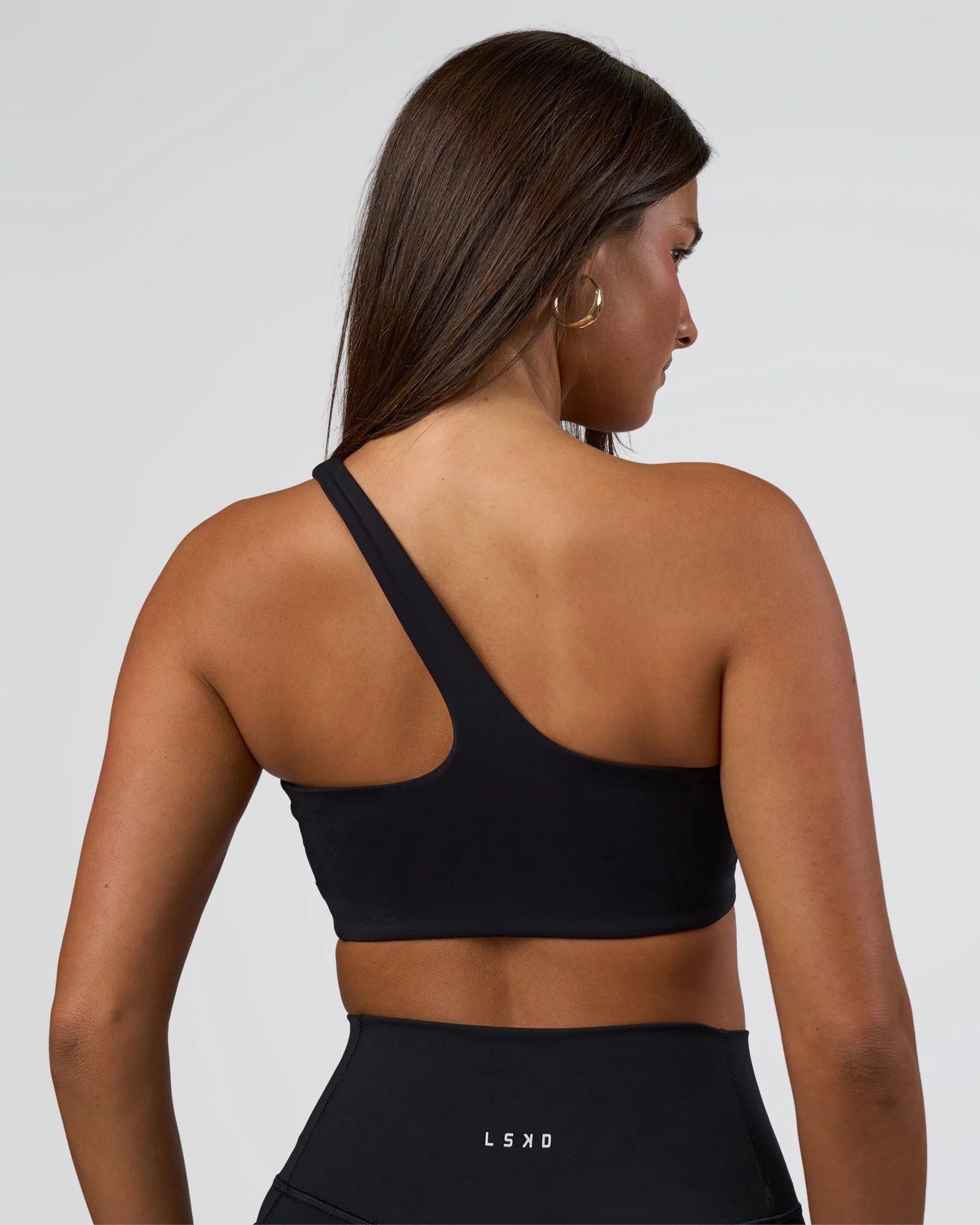 Angle Sports Bra - Black - Image 2