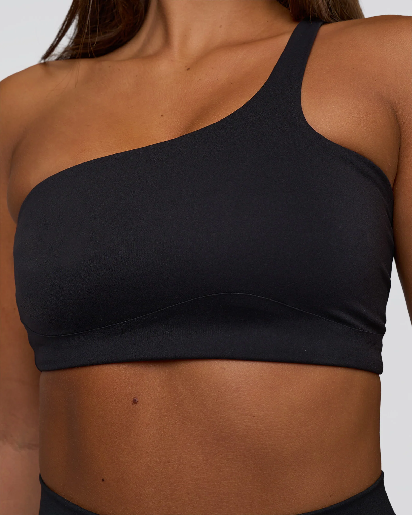 Angle Sports Bra - Black - Image 4