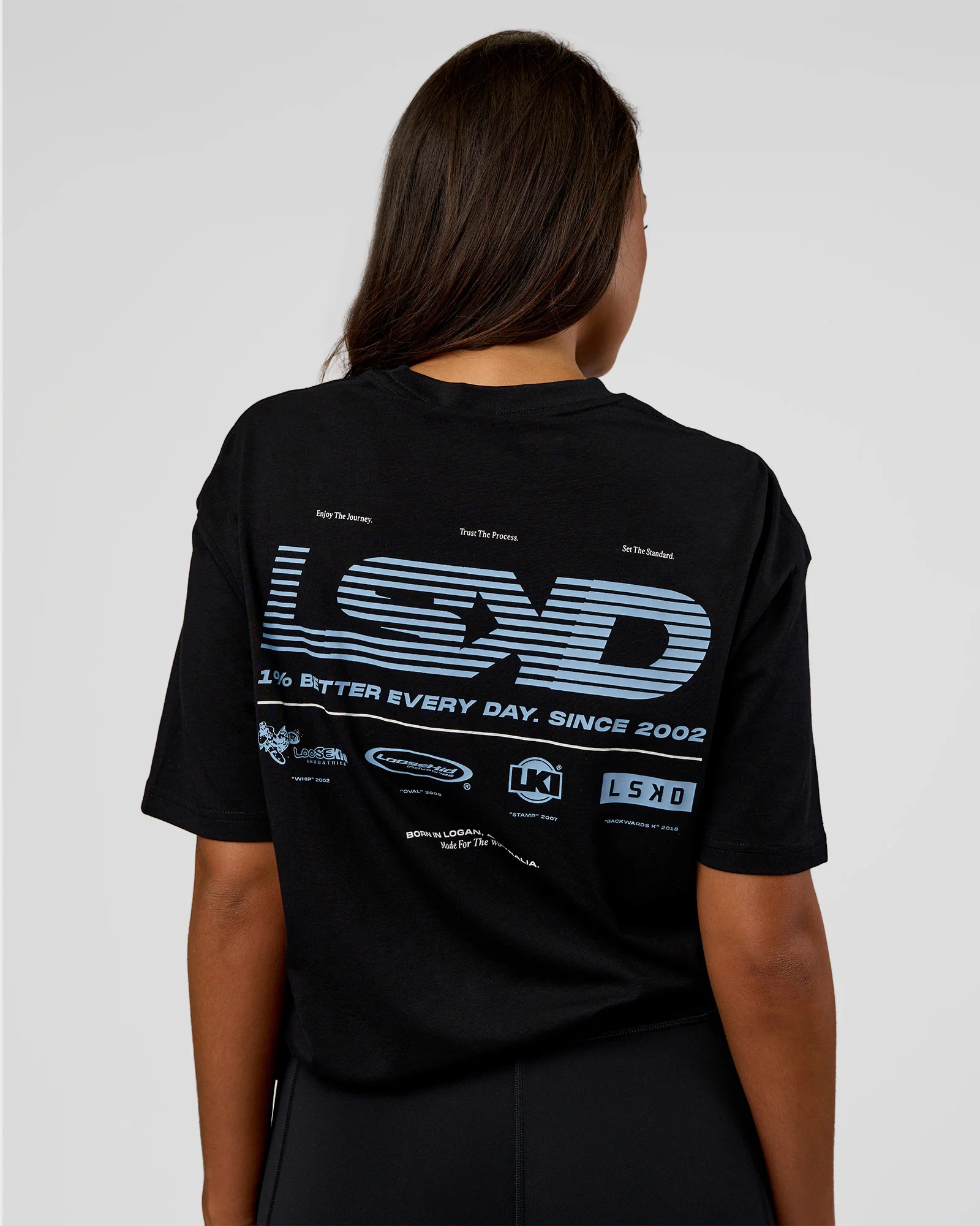 Archive FLXCotton Oversized Tee - Black-Open Air - Image 4