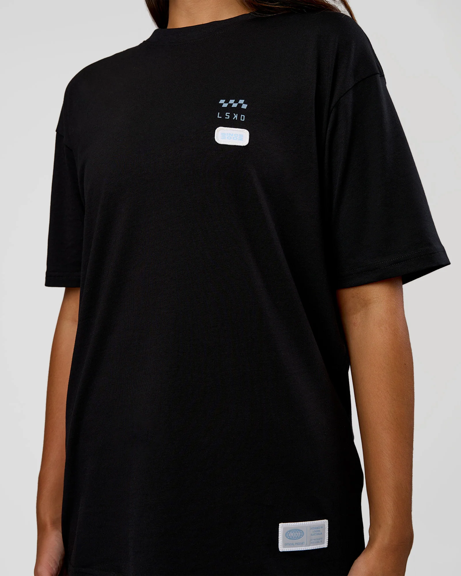Archive FLXCotton Oversized Tee - Black-Open Air - Image 9