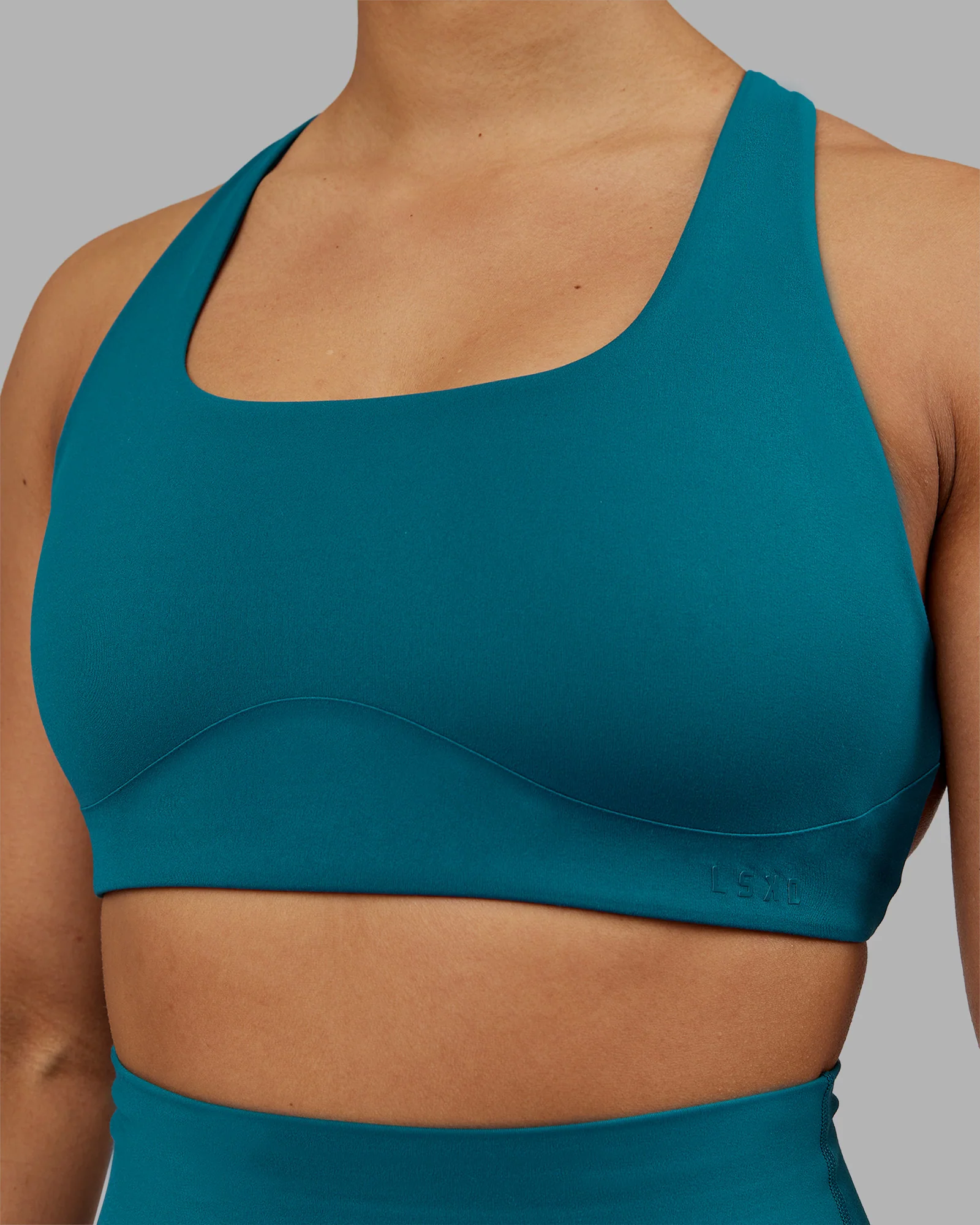 Aspire Sports Bra - Blue Coral - Image 4