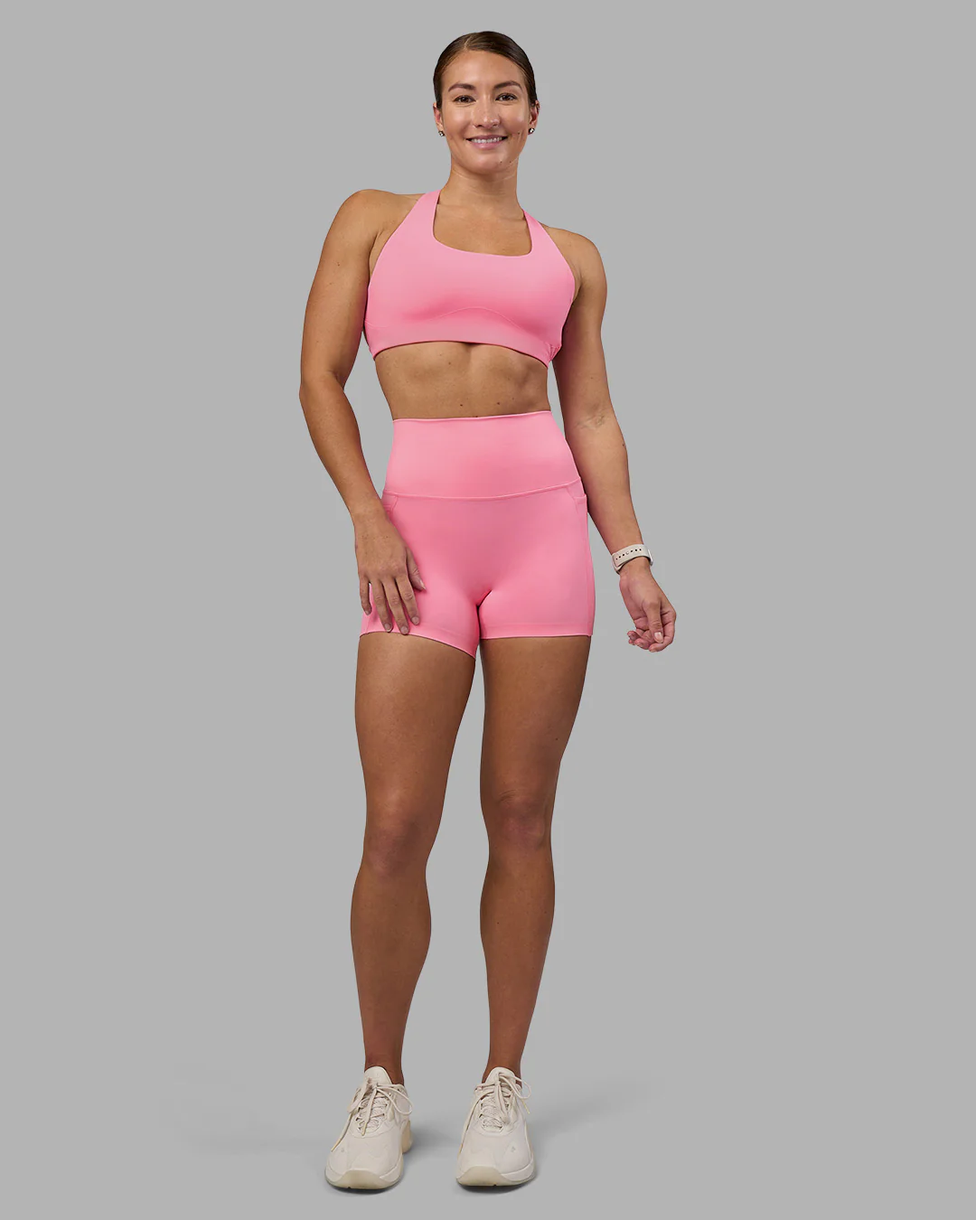 Aspire Sports Bra - Candy Pink - Image 5
