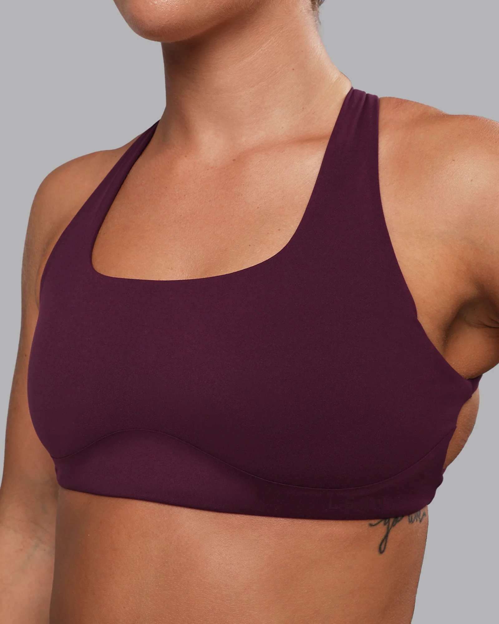 Aspire Sports Bra - Cherry Lacquer - Image 6