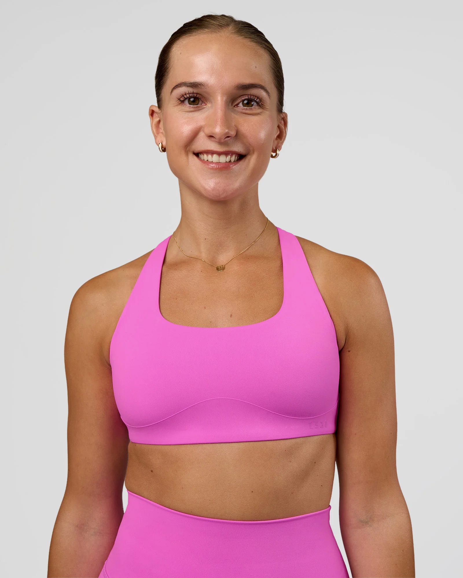 Aspire Sports Bra - Ultra Fuchsia - Image 2