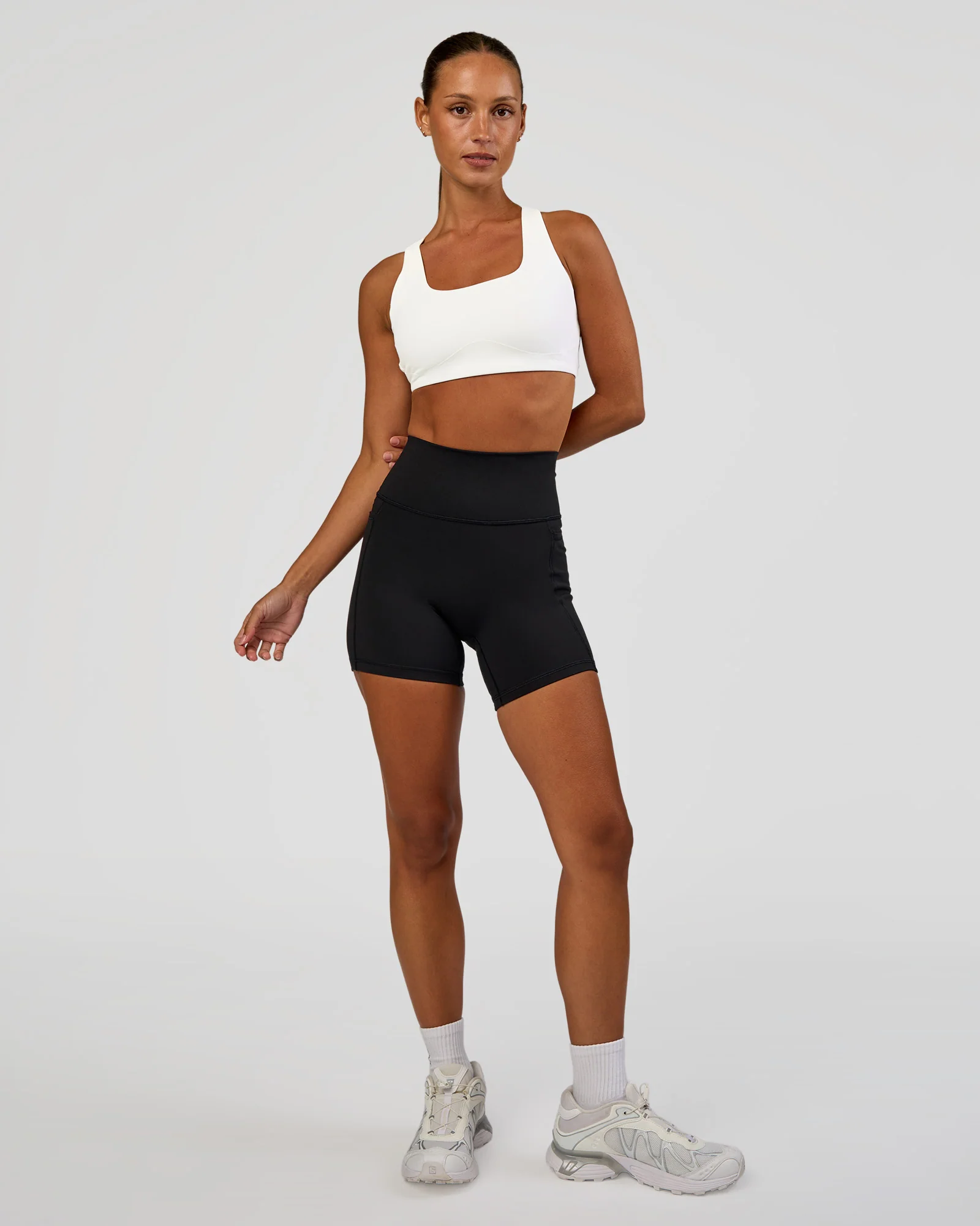 Aspire Sports Bra - White - Image 3