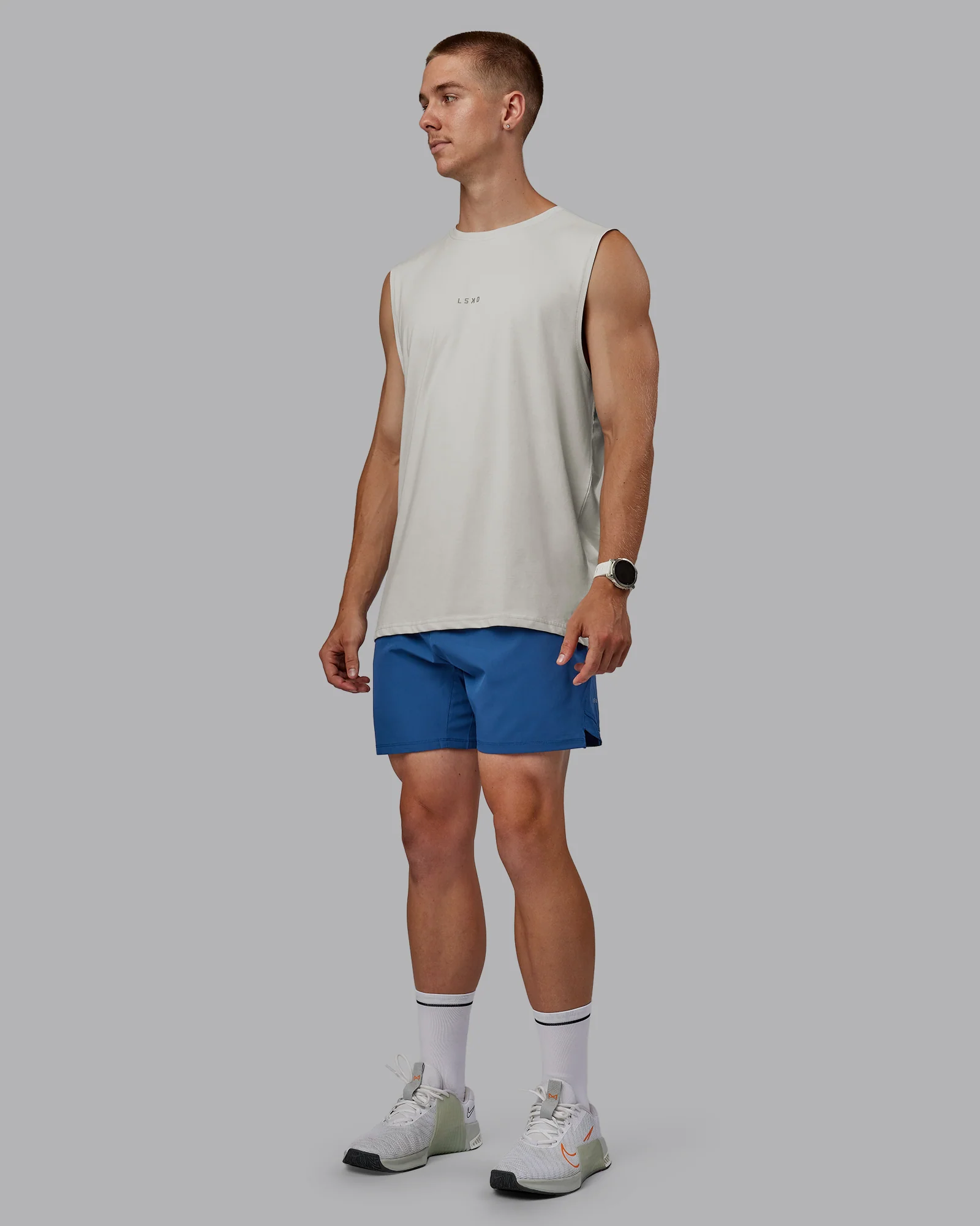 Base FLXCotton Tank - Digital Mist - Image 3