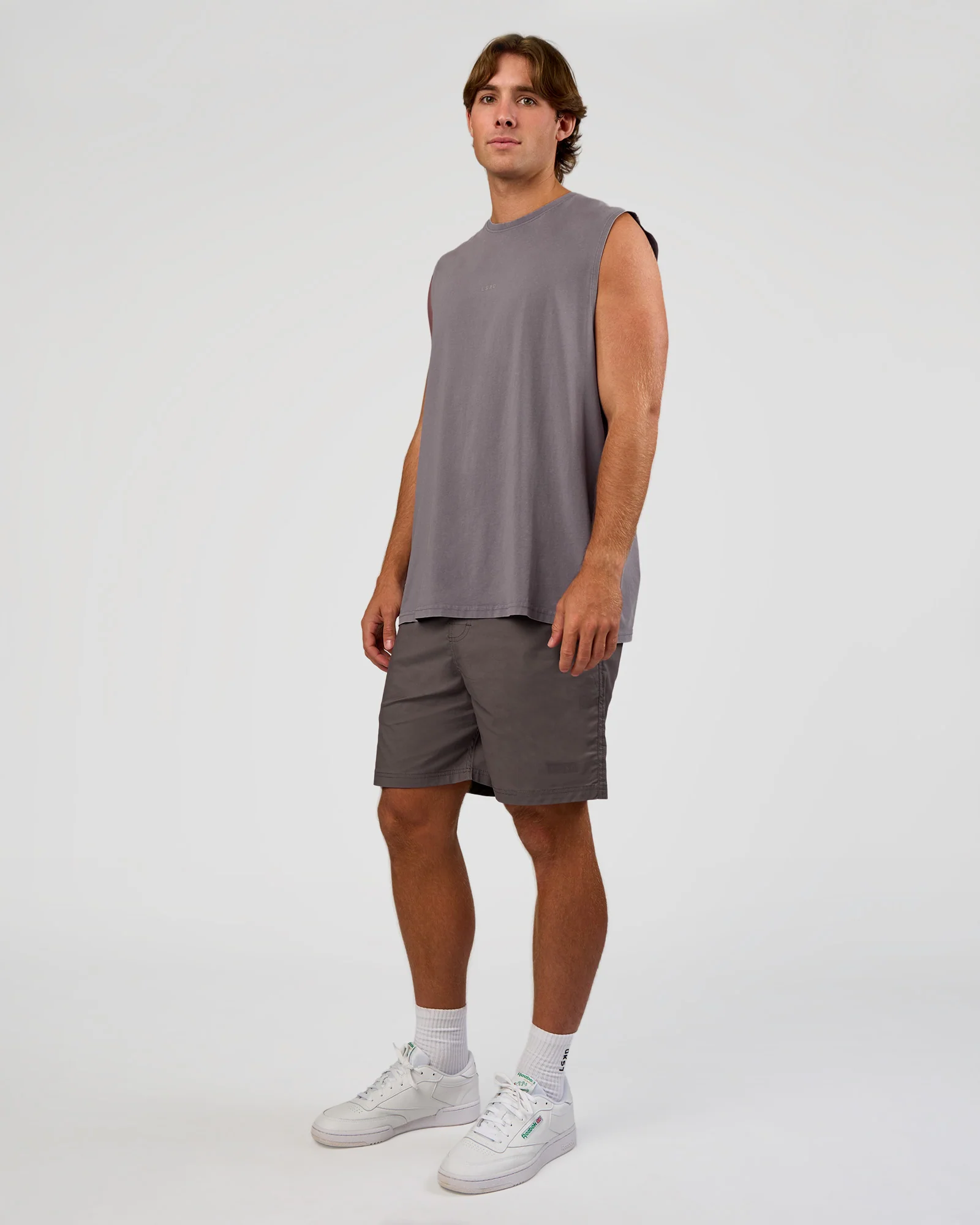Base FLXCotton Tank - Duskstone Washed - Image 2
