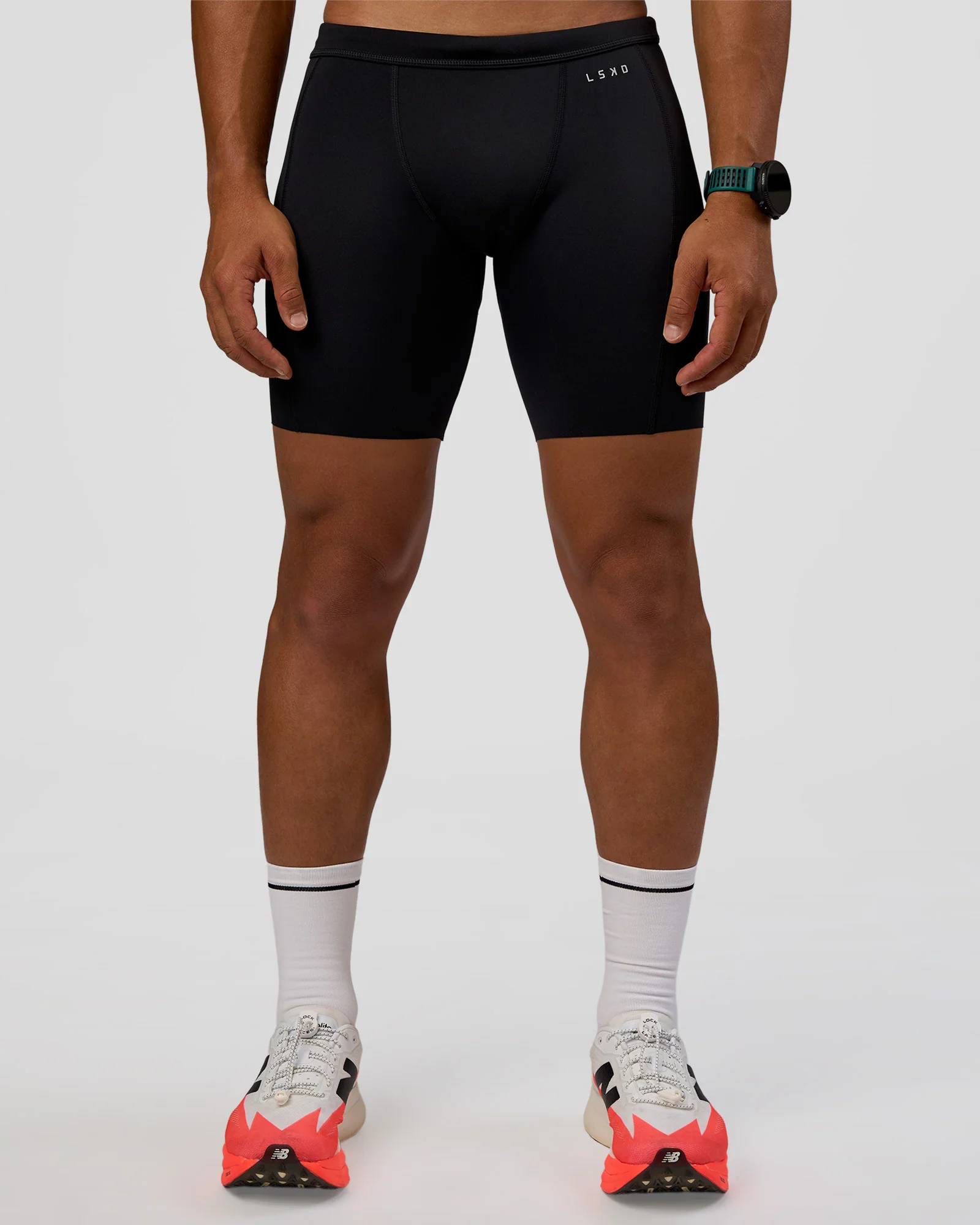 BaseTech 8" Shorts - Black - Image 2