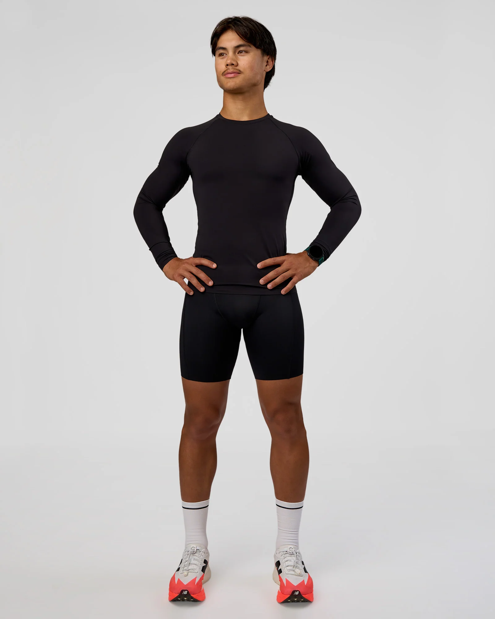 BaseTech Long Sleeve Tee - Black - Image 10